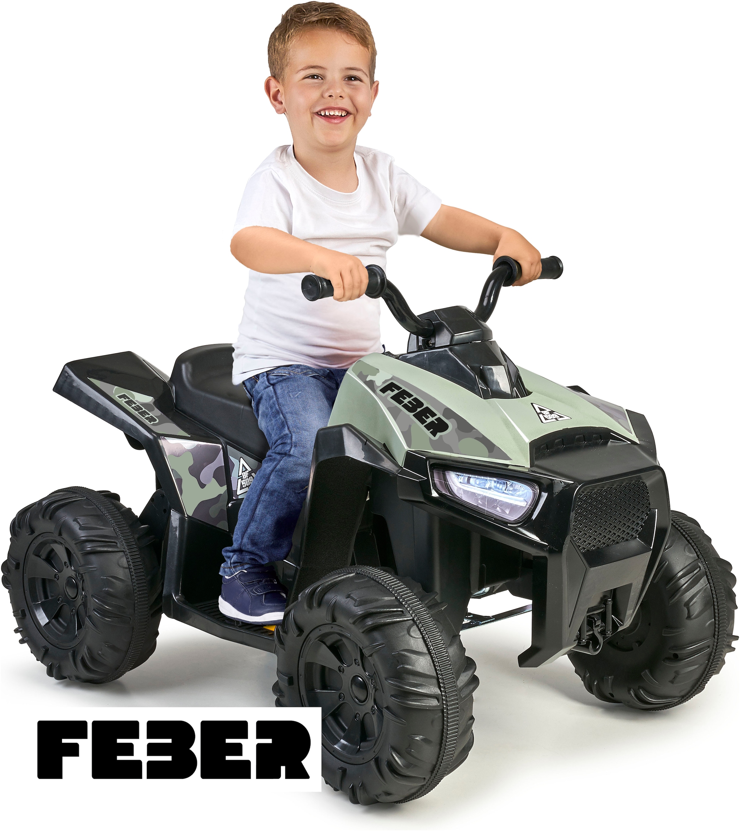 Feber® Elektro-Kinderquad »Boxer CE«, ab 3 Jahren, bis 30 kg