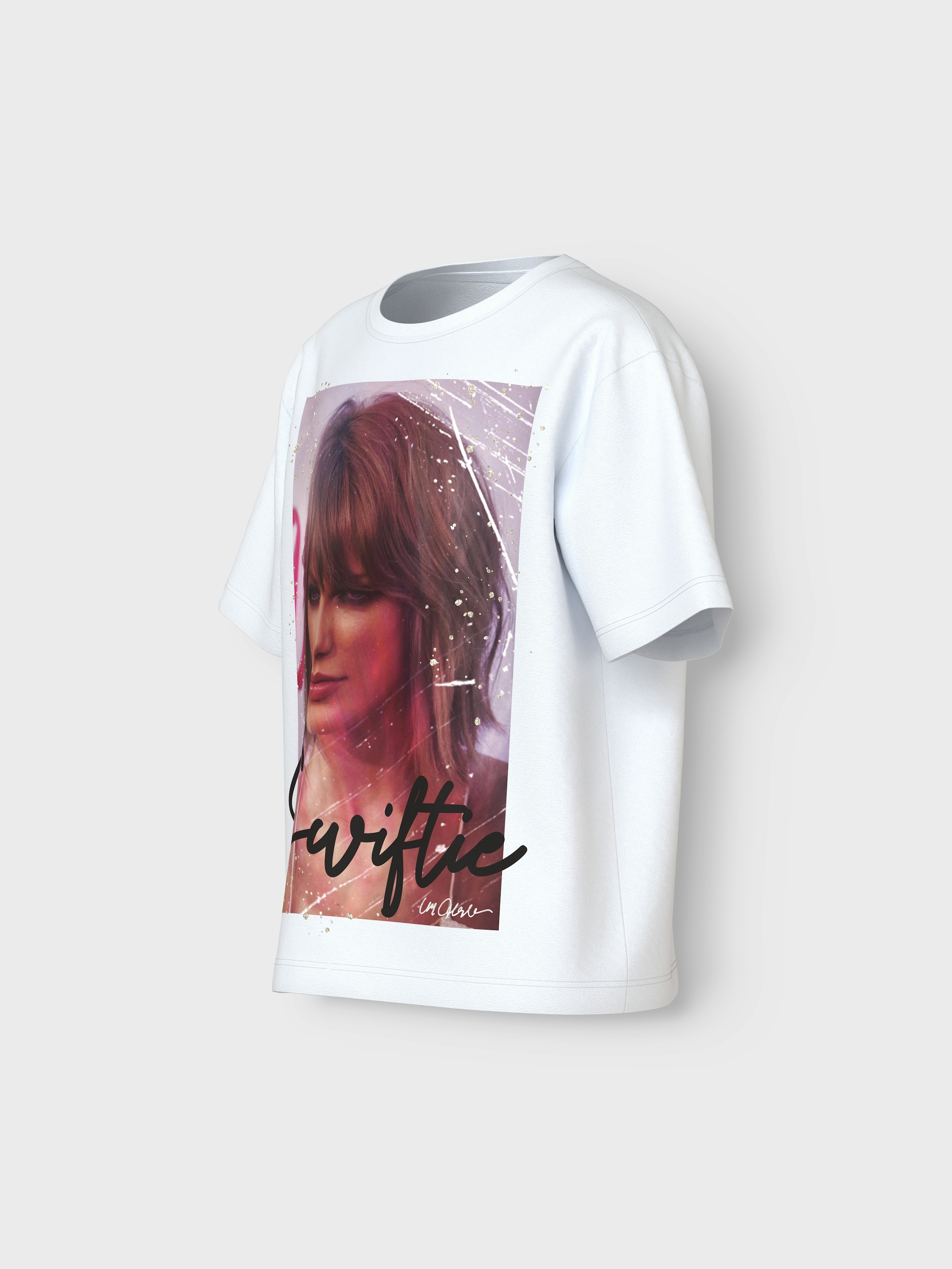 Name It T-Shirt »NFKDUSAN TSWIFT SS NREG TOP BOX NOOS SKY«, CELEBRITY ICONS mit Taylor Swift Druck
