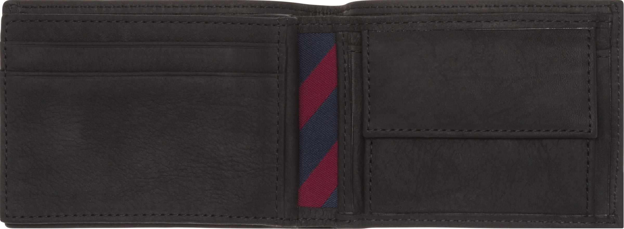 Tommy Hilfiger Geldbörse »JOHNSON MINI CC FLAP COIN POCKET«, aus hochwertigem Leder