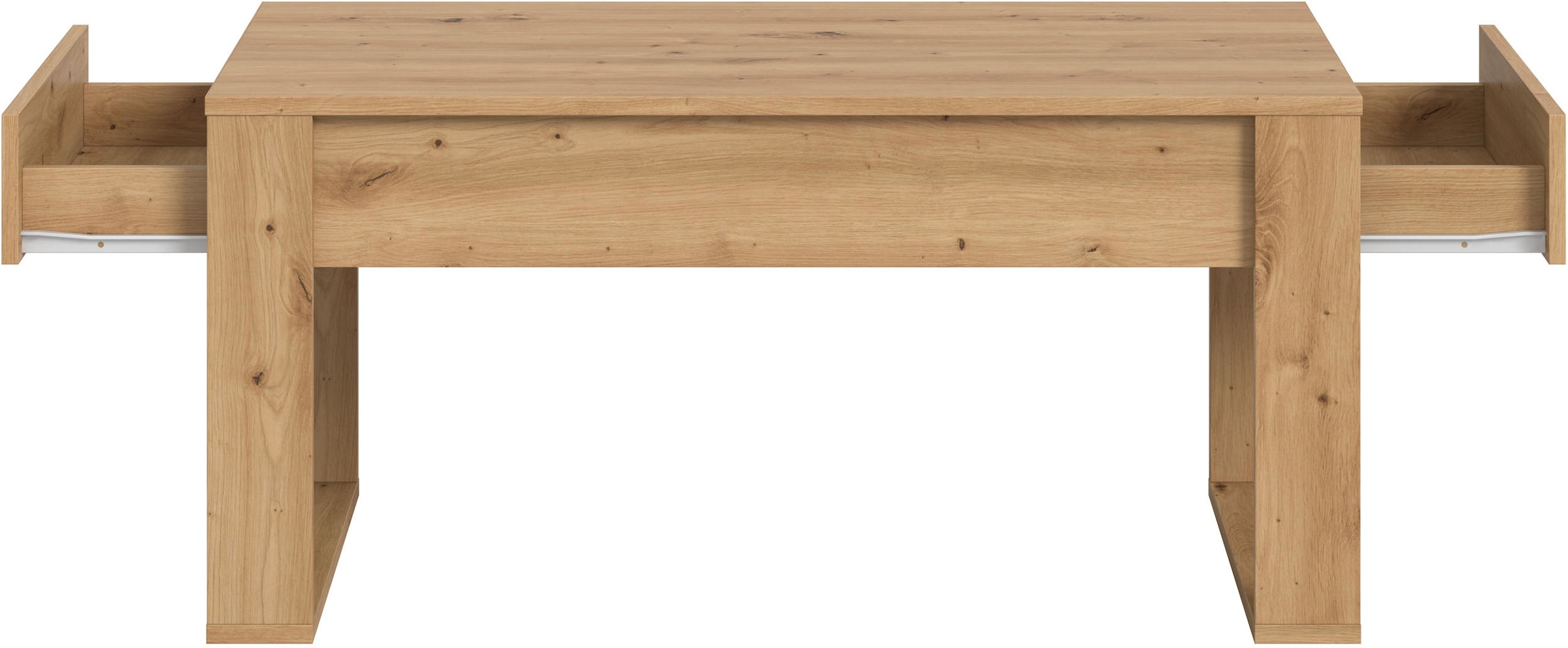 INOSIGN Couchtisch »LÖMA, Breite 110 cm, inkl. 2 Schubkästen, mit Kufengestell«, Beistelltisch, Tisch, Coffeetable, Wohnzimmertisch