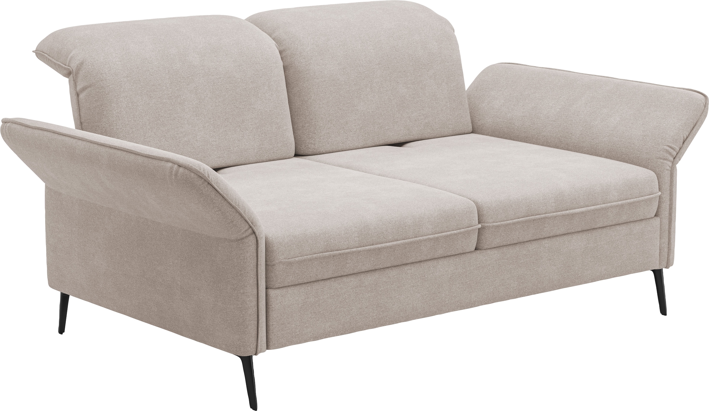 sit&more 3-Sitzer »Emely«, mit Sitztiefenverstellung, optional mit Bettfunktion