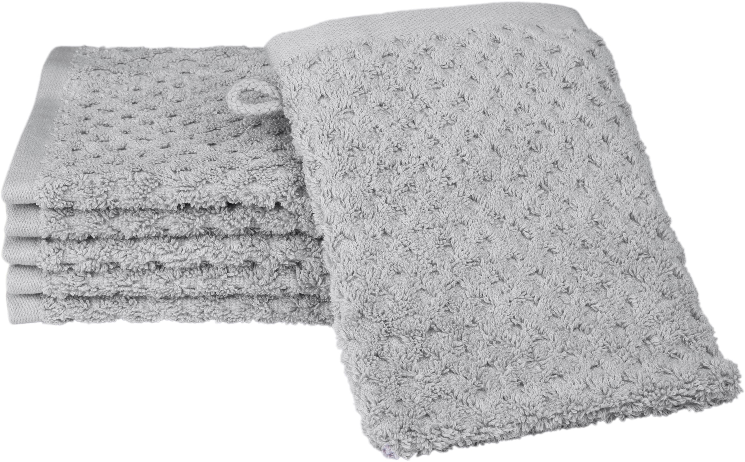 ROSS Waschhandschuh »Harmony«, (6 tlg., 6 Waschhandschuhe), 100 % Baumwolle  bequem und schnell bestellen