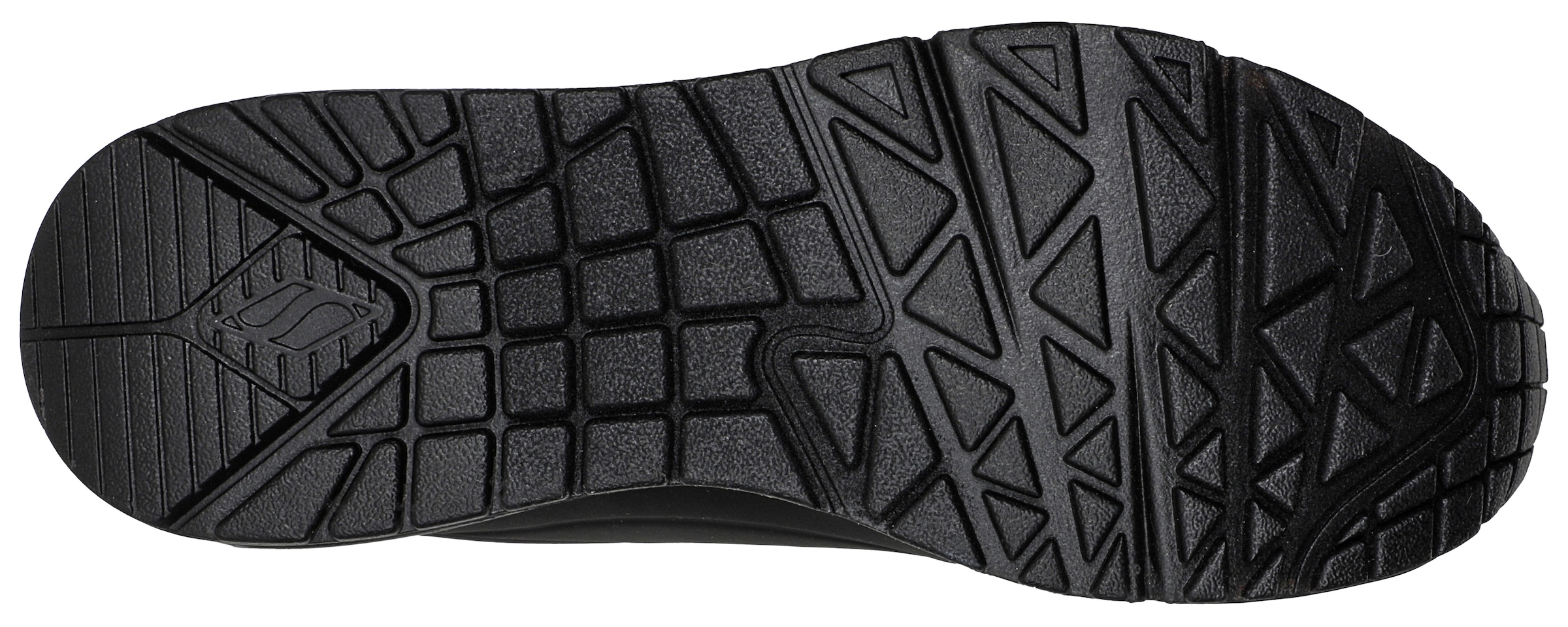 Skechers Sneaker »UNO GOLDEN AIR«, Freizeitschuh, Halbschuh, Schnürschuh mit Metallic-Einsatz