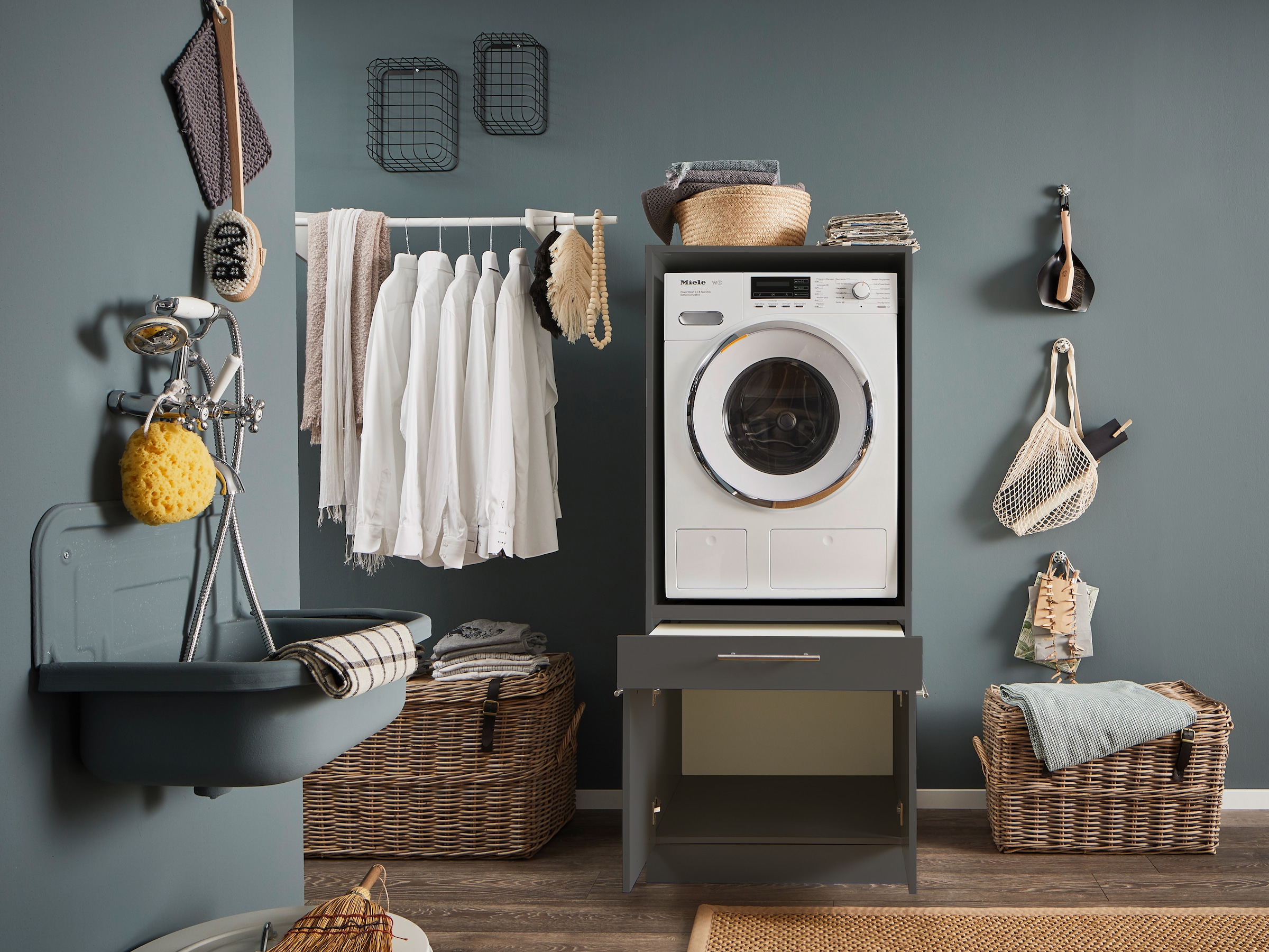 Laundreezy Waschmaschinenumbauschrank »LAUNDREEZY LDS« Breite 67,5 cm