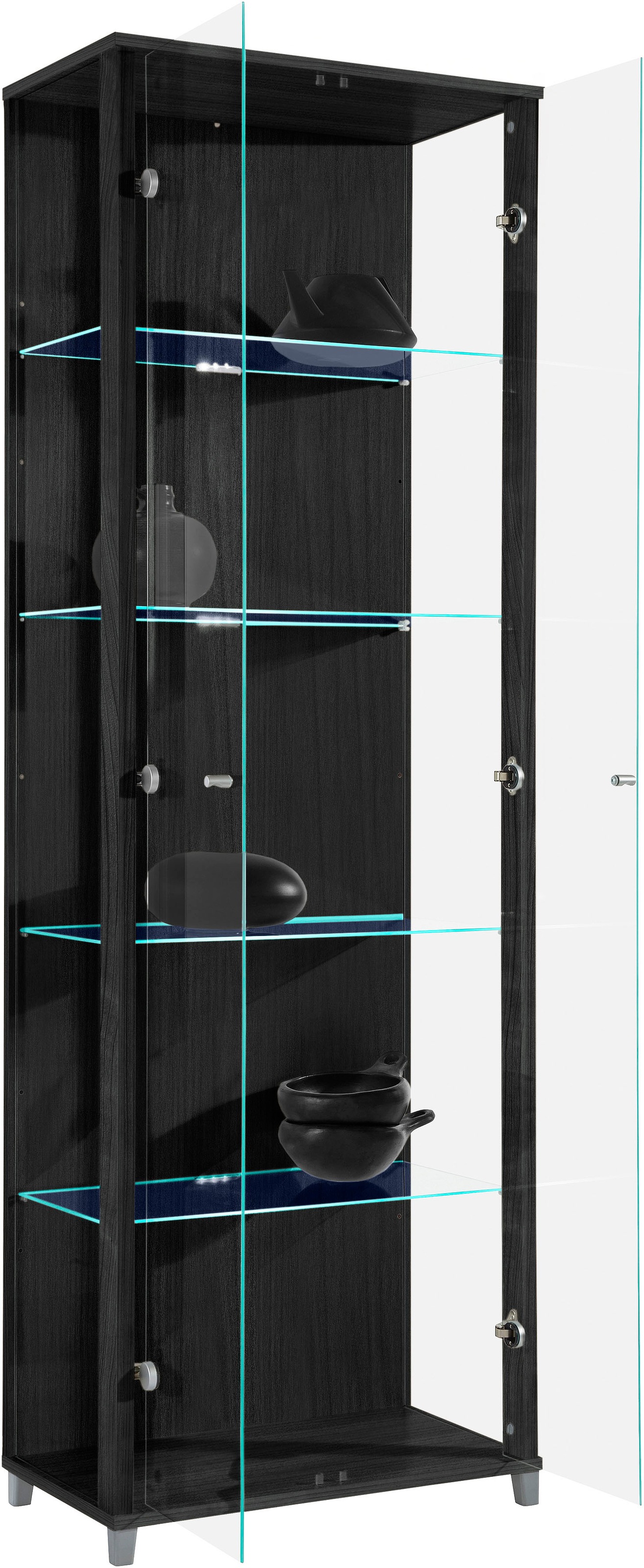 fif möbel Vitrine »OPTIMA«, Standvitrine/Glasvitrine 2x Glastür,perfekt für günstig online kaufen