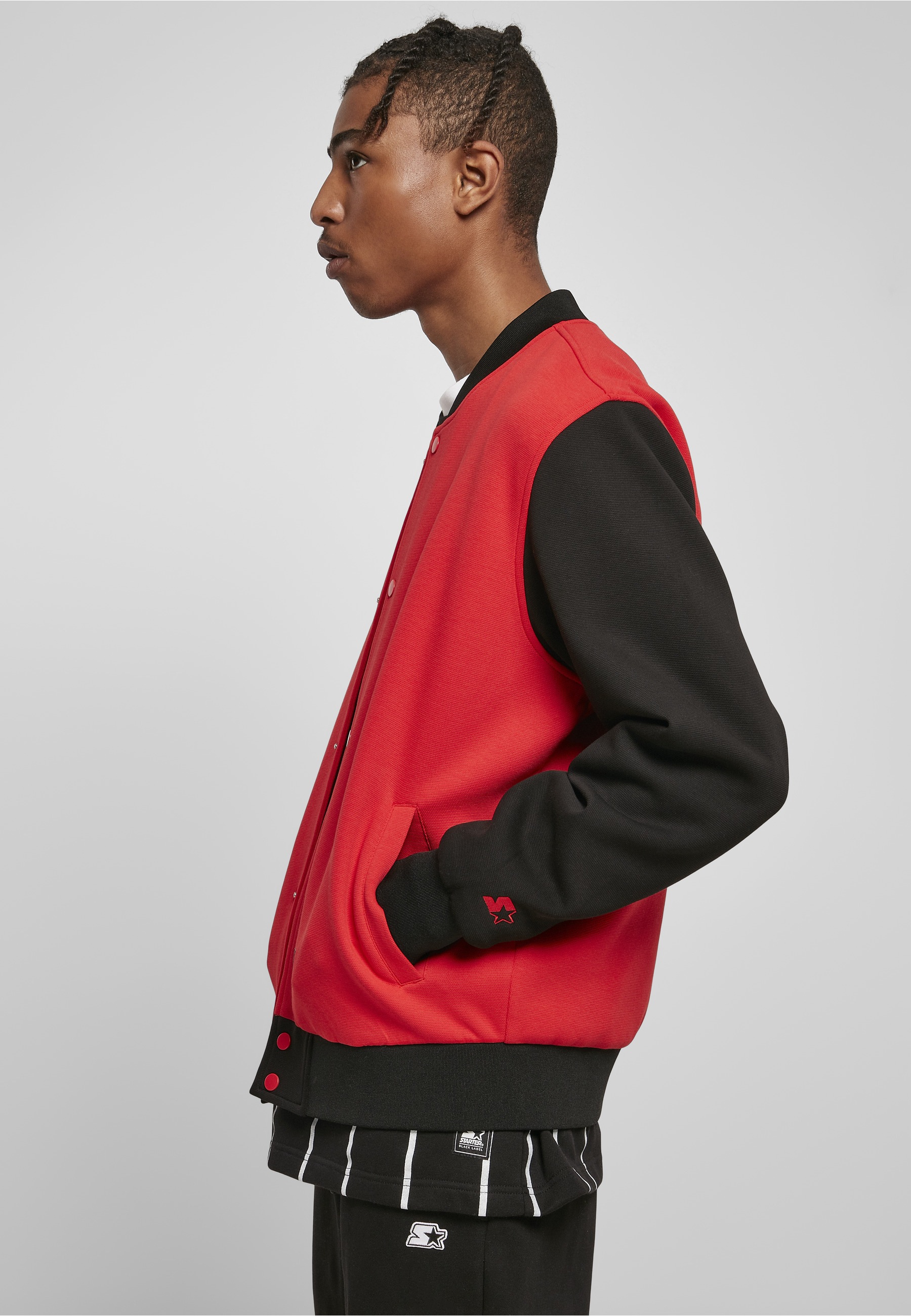 Starter Black Label Collegejacke »Starter Black Label Herren Starter 71 College Jacket« 1 Stk. tlg. ohne Kapuze