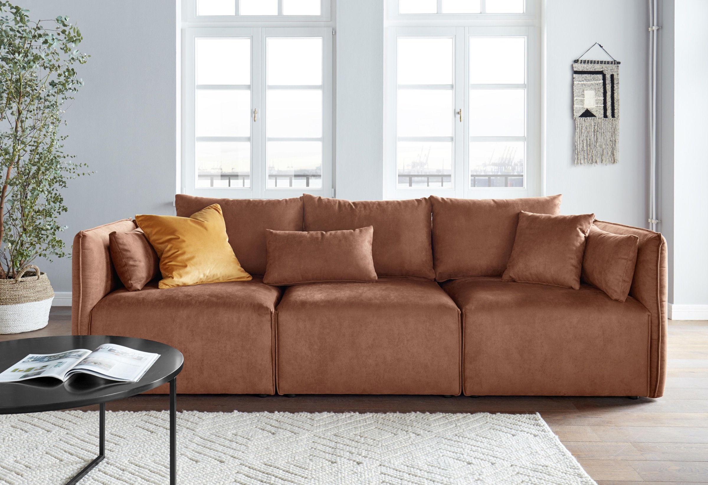 andas 3-Sitzer "Nöre" 3 Teile, in vielen Bezugsqualitäten und Farben s. auc günstig online kaufen