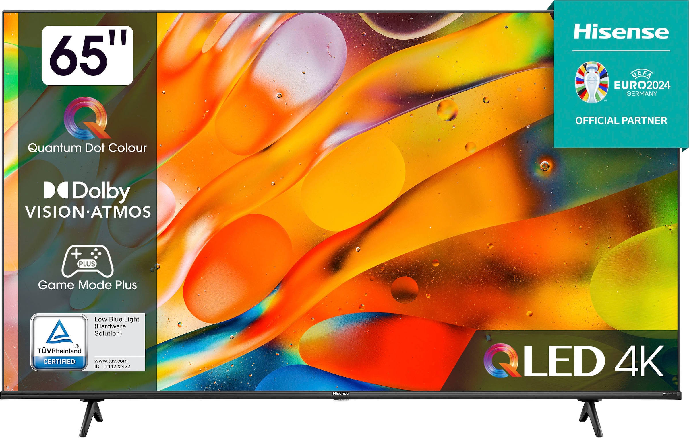 Hisense QLED-Fernseher Ultra Zoll, HD, Smart-TV 4K auf »65E7KQ«, 164 Raten bestellen cm/65