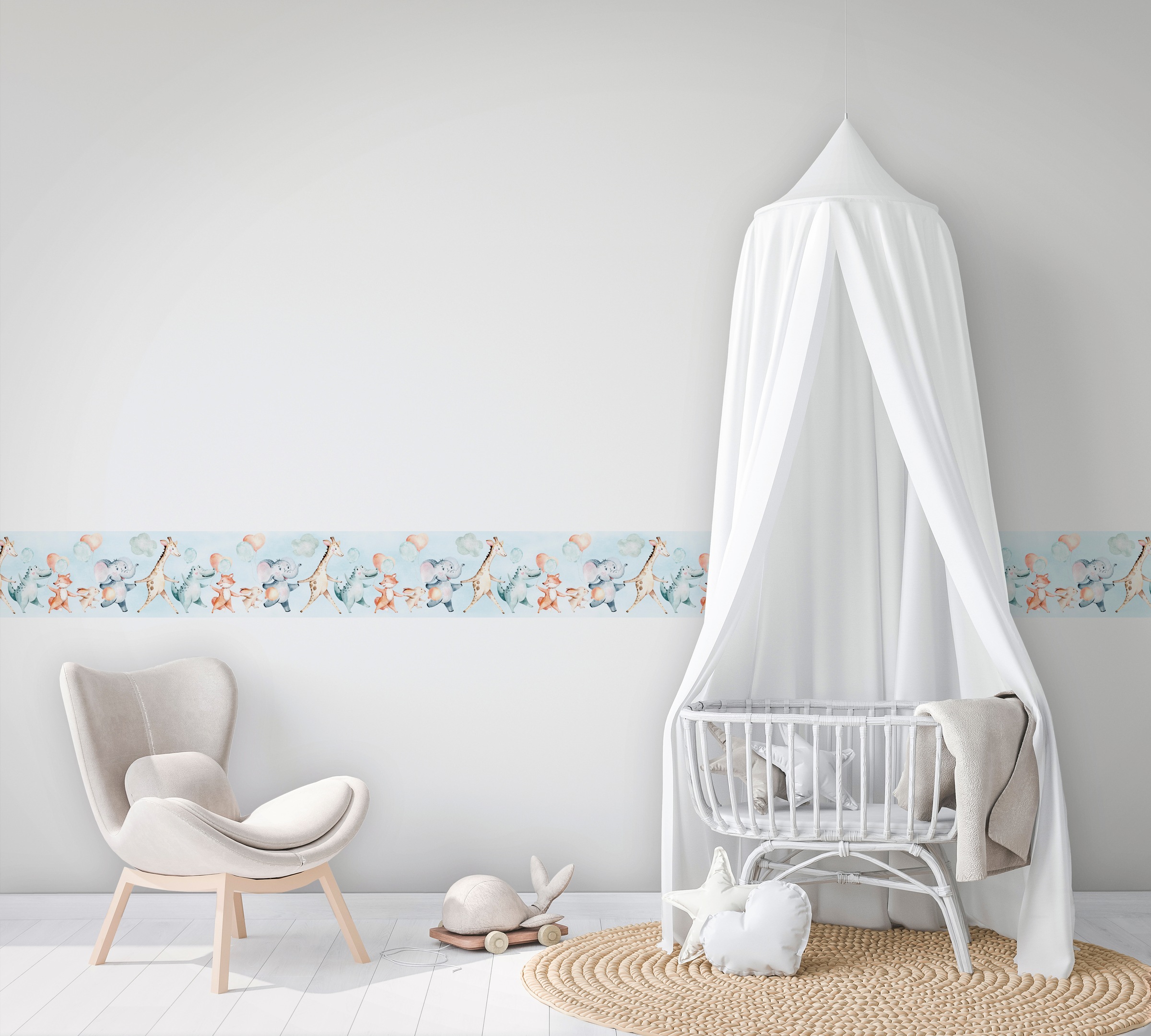 Marburg Kindertapete, Motiv-matt, Tiere, moderne Tapete für Wohnzimmer Schlafzimmer Küche