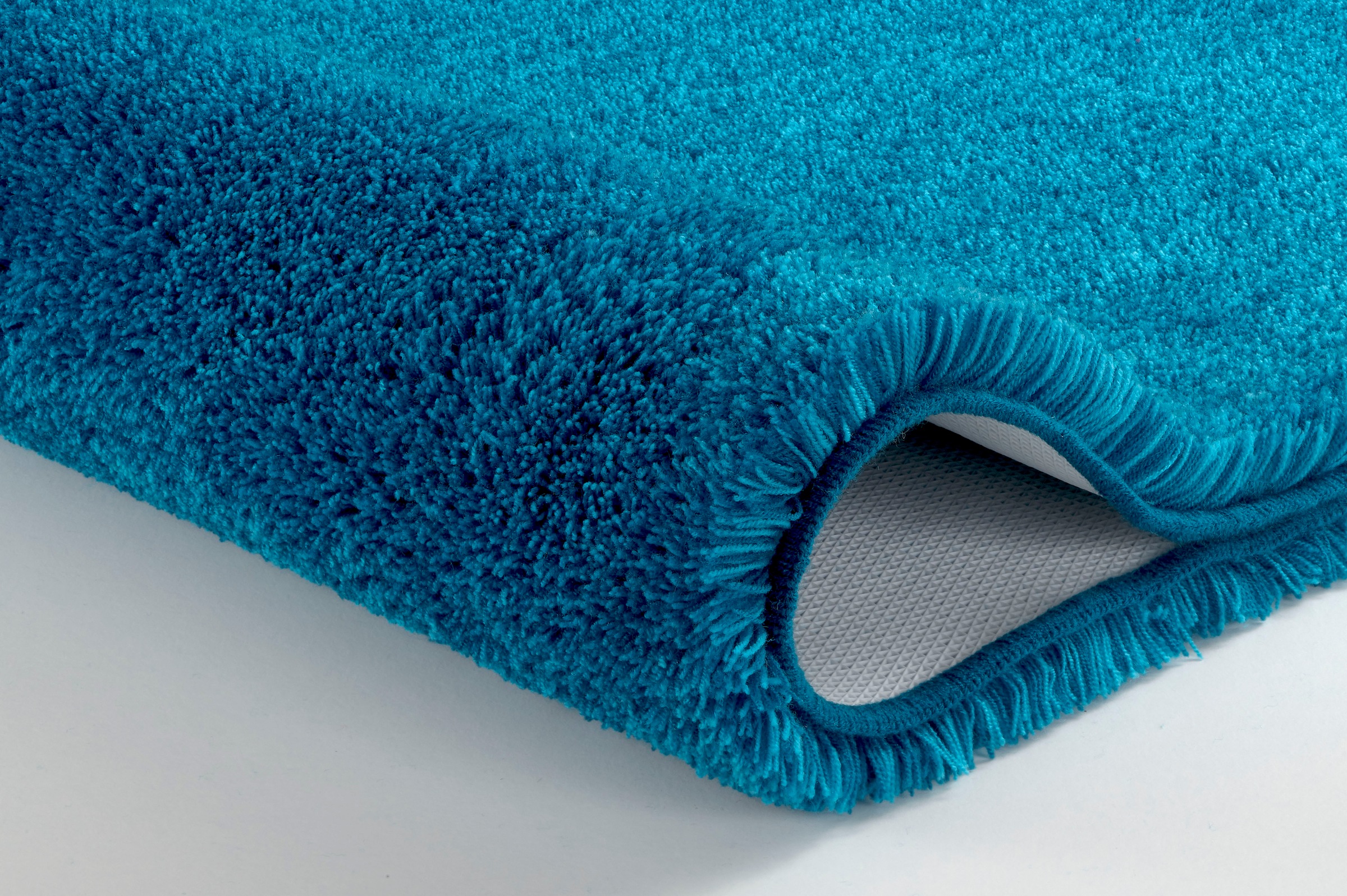 Kleine Wolke Badematte »RELAX«, rutschhemmend beschichtet, fußbodenheizungsgeeignet, Badteppich, Uni Farben, rechteckig, rund & als Set erhältlich