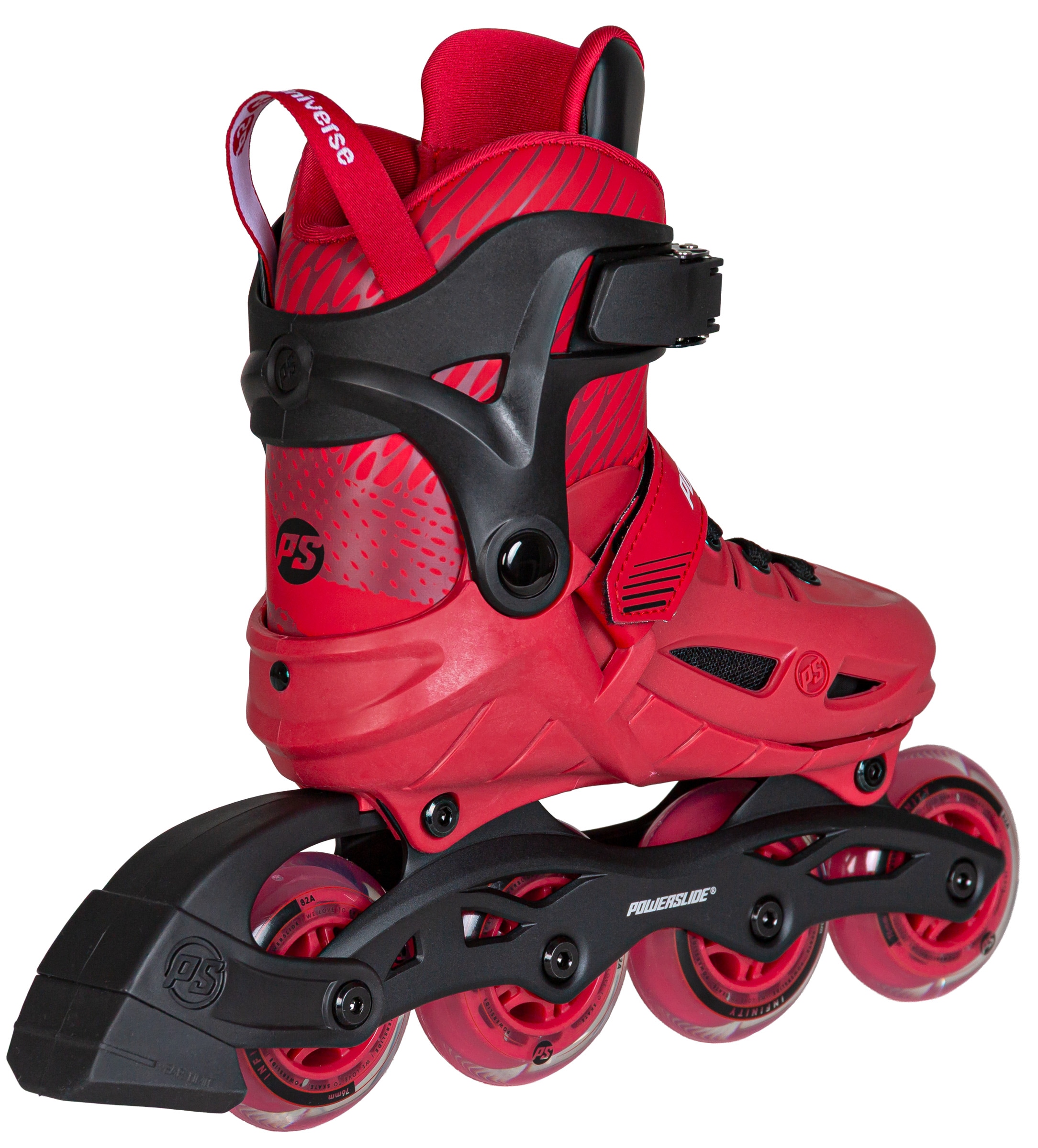 Powerslide Inlineskates »Universe Pink 4W Kids adj«