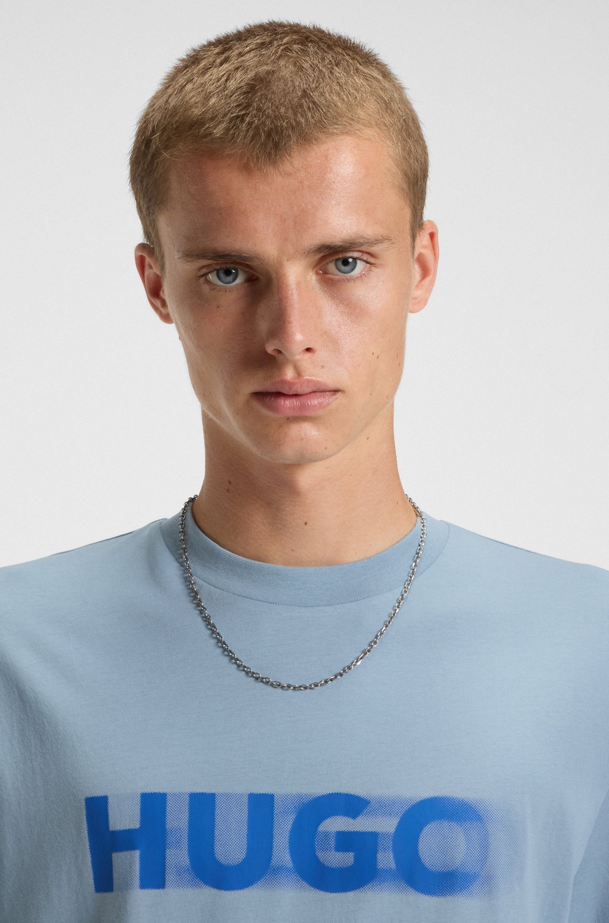 HUGO T-Shirt »Nalax« mit Logo-Druck
