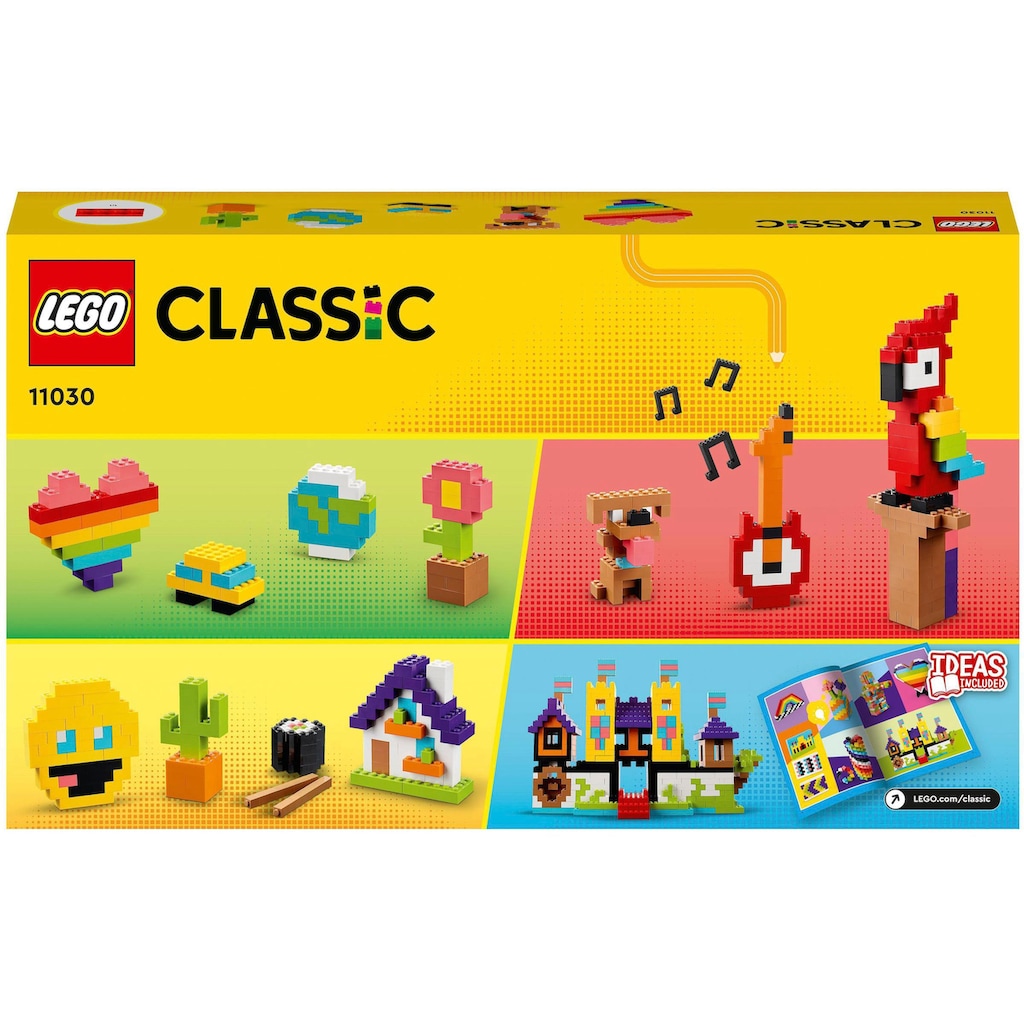 LEGO® Konstruktionsspielsteine »Großes Kreativ-Bauset (11030), LEGO® Classic«, (1000 St.)