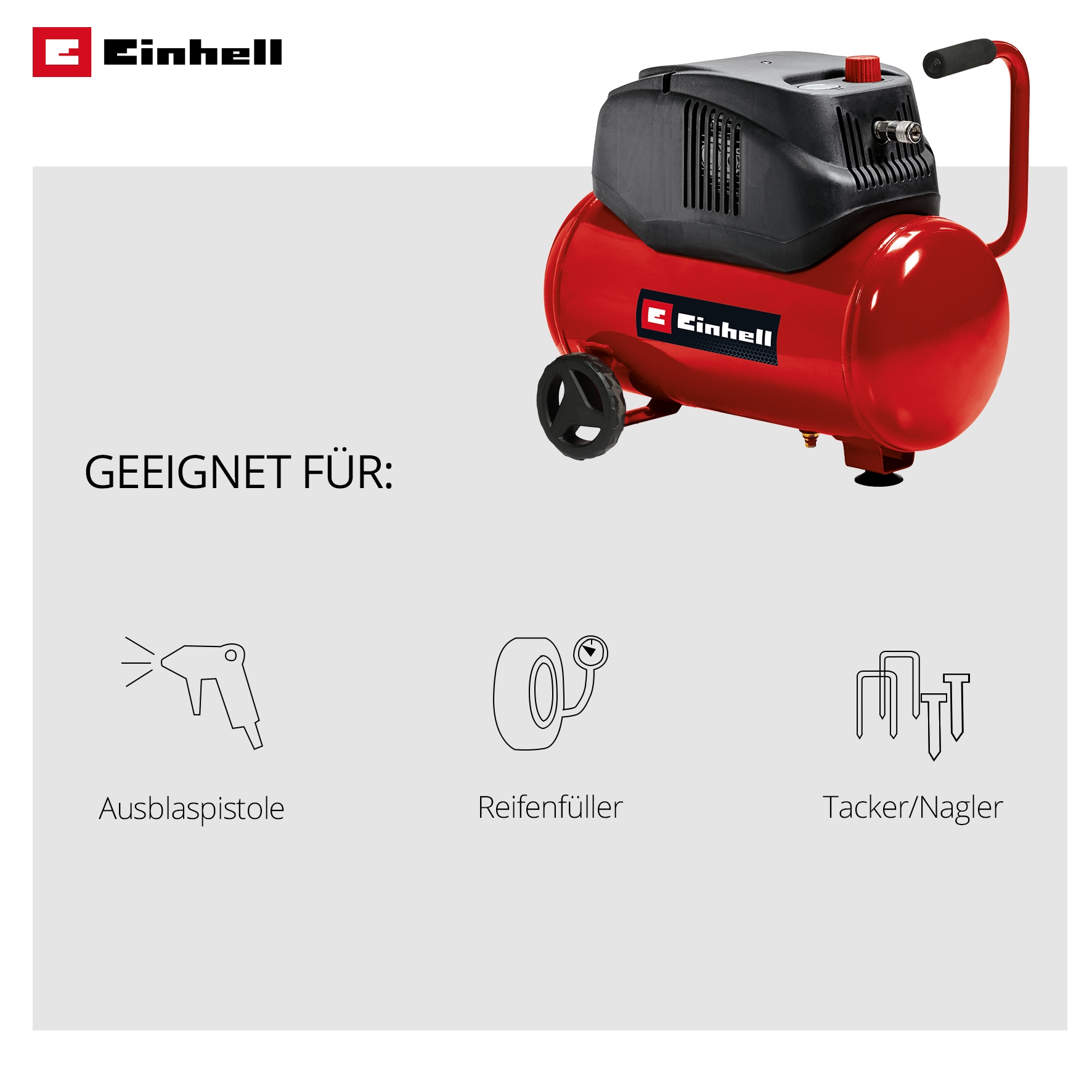 Einhell Kompressor »TC-AC 200/24/8 OF« 1 Stk. tlg.
