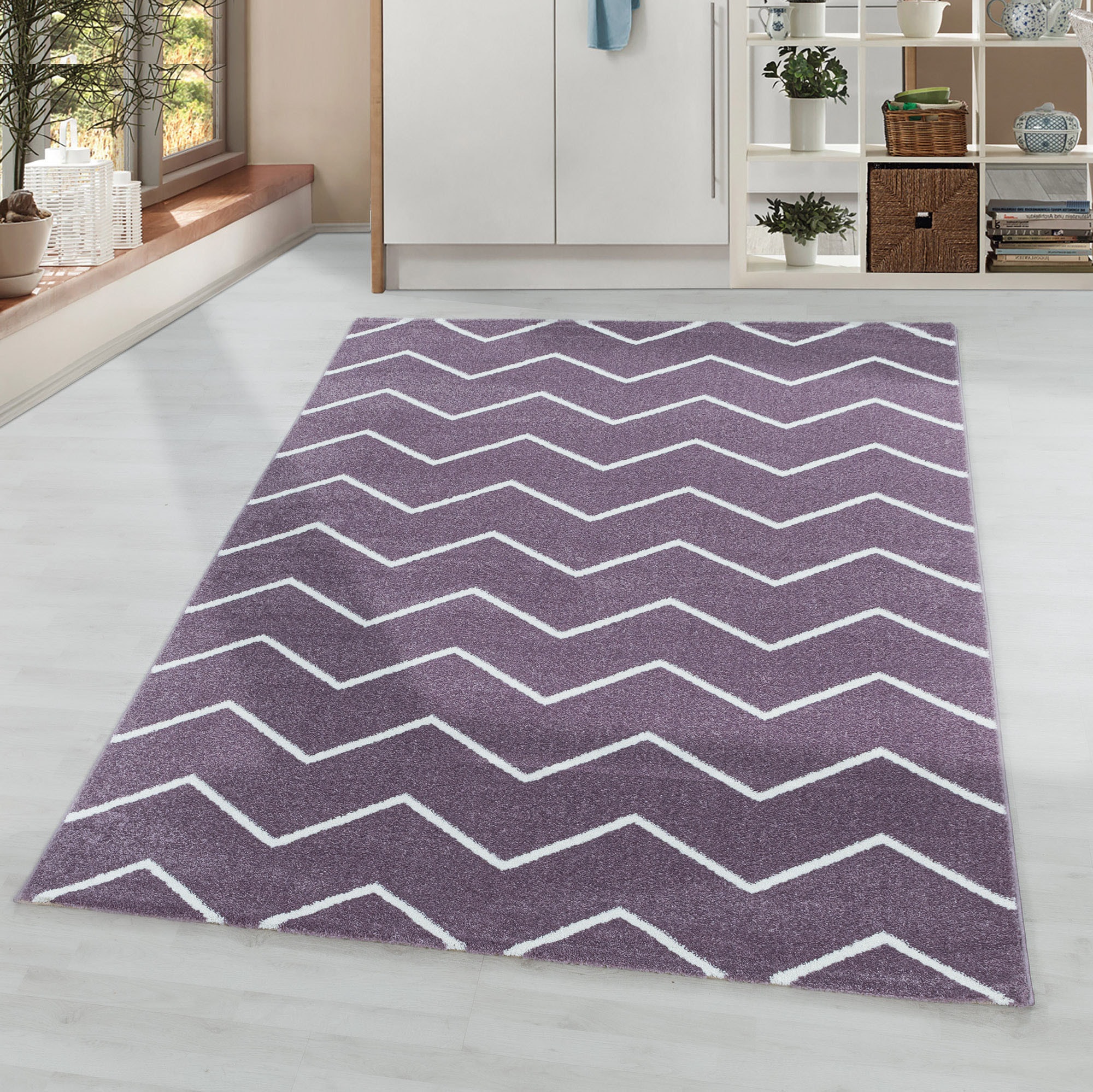 Ayyildiz Teppiche Teppich »RIO 4602«, rechteckig, 8 mm Höhe, Pflegeleicht / günstig online kaufen