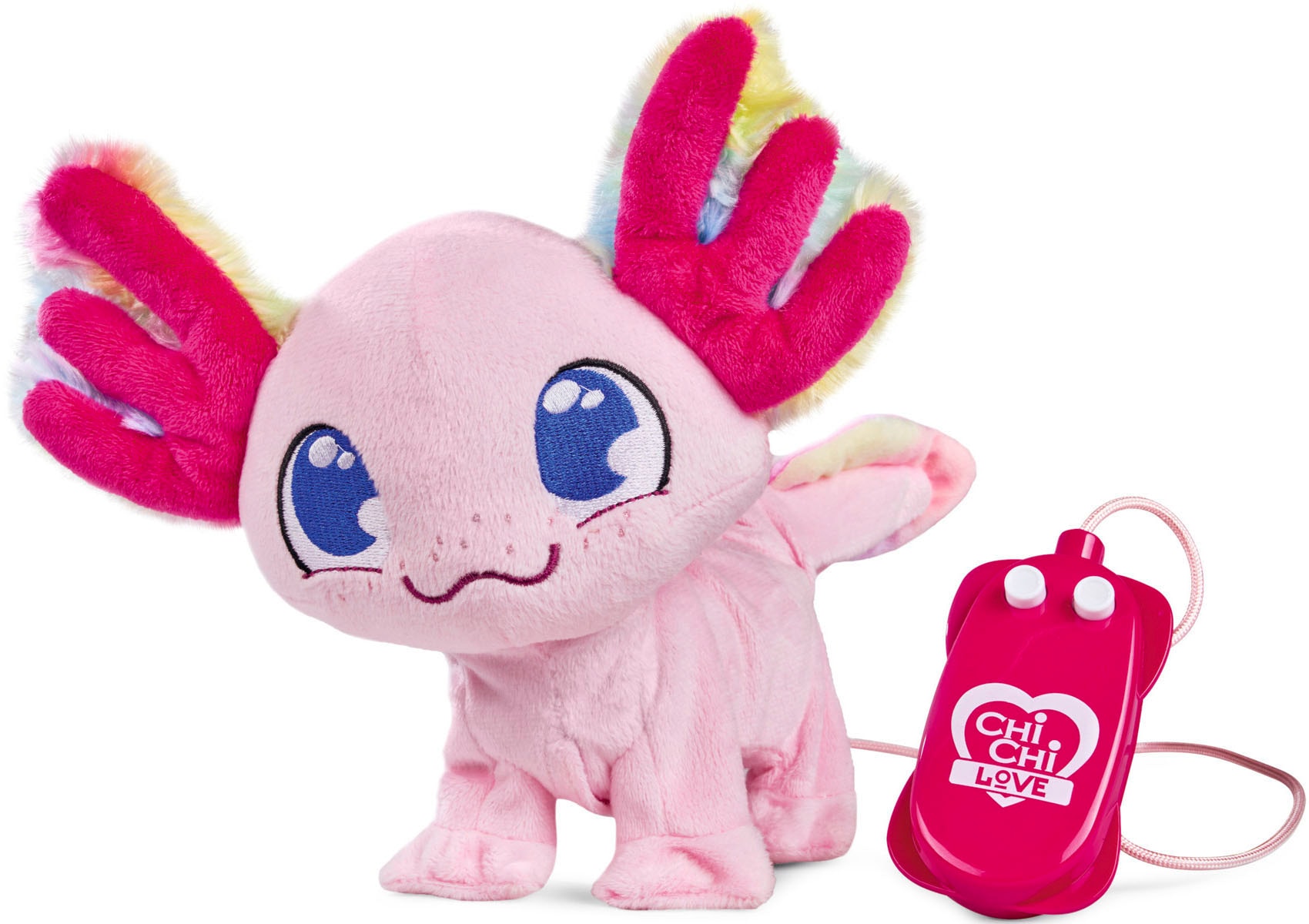 SIMBA Kuscheltier »Chi Chi Love Axolotl«, mit Funktion