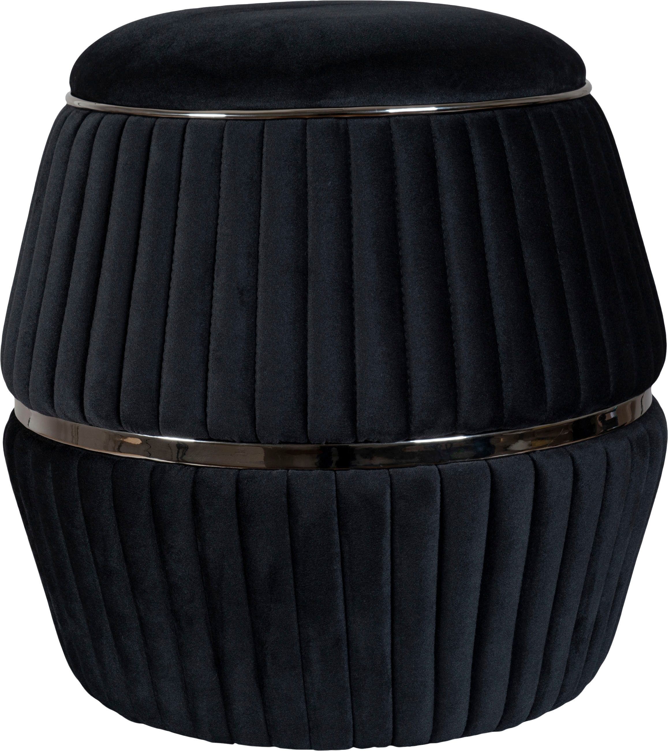 Kayoom Sitzhocker »Hocker Doric, trendiger Look, ästhetische Farbgebung, schöne Steppung«, (1 St.), komfortabel, hochqualitativ, pflegeleicht, in vielen Räumen zuhause