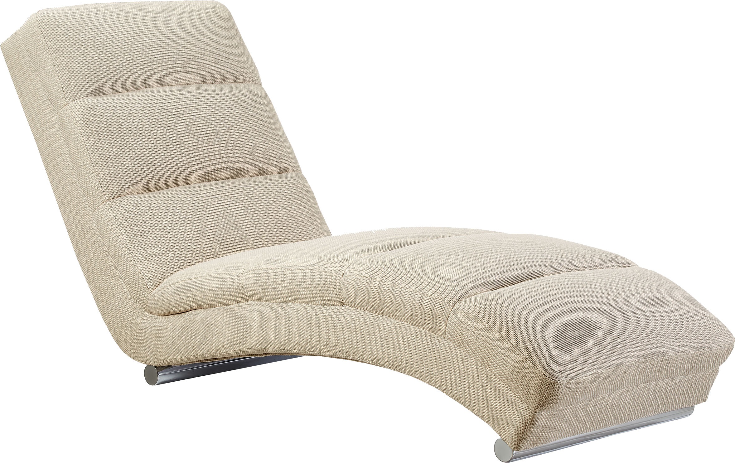 SalesFever Relaxliege "Komfortable Relaxliege", mit Quersteppung, Bezugstof günstig online kaufen