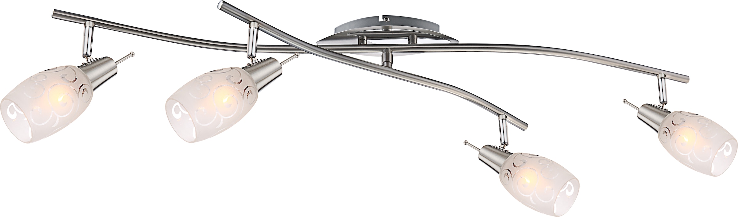 GLOBO LIGHTING Deckenstrahler »FLORITA« E14 1 Stk. Deckenspot/Flur/Wohnzimm günstig online kaufen
