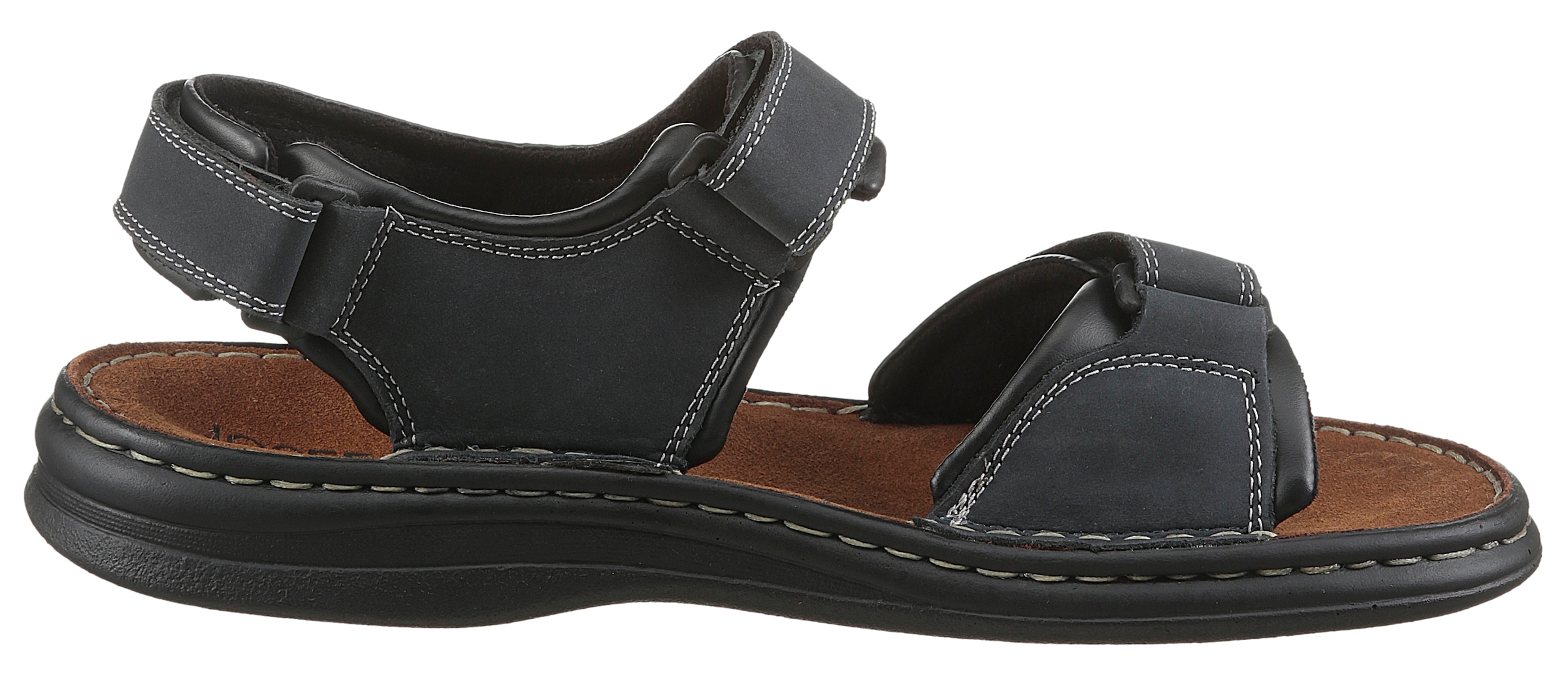 Josef Seibel Sandale »Rafe«, Sommerschuh, Klettschuh, Freizeitsandale, mit Lederdecksohle