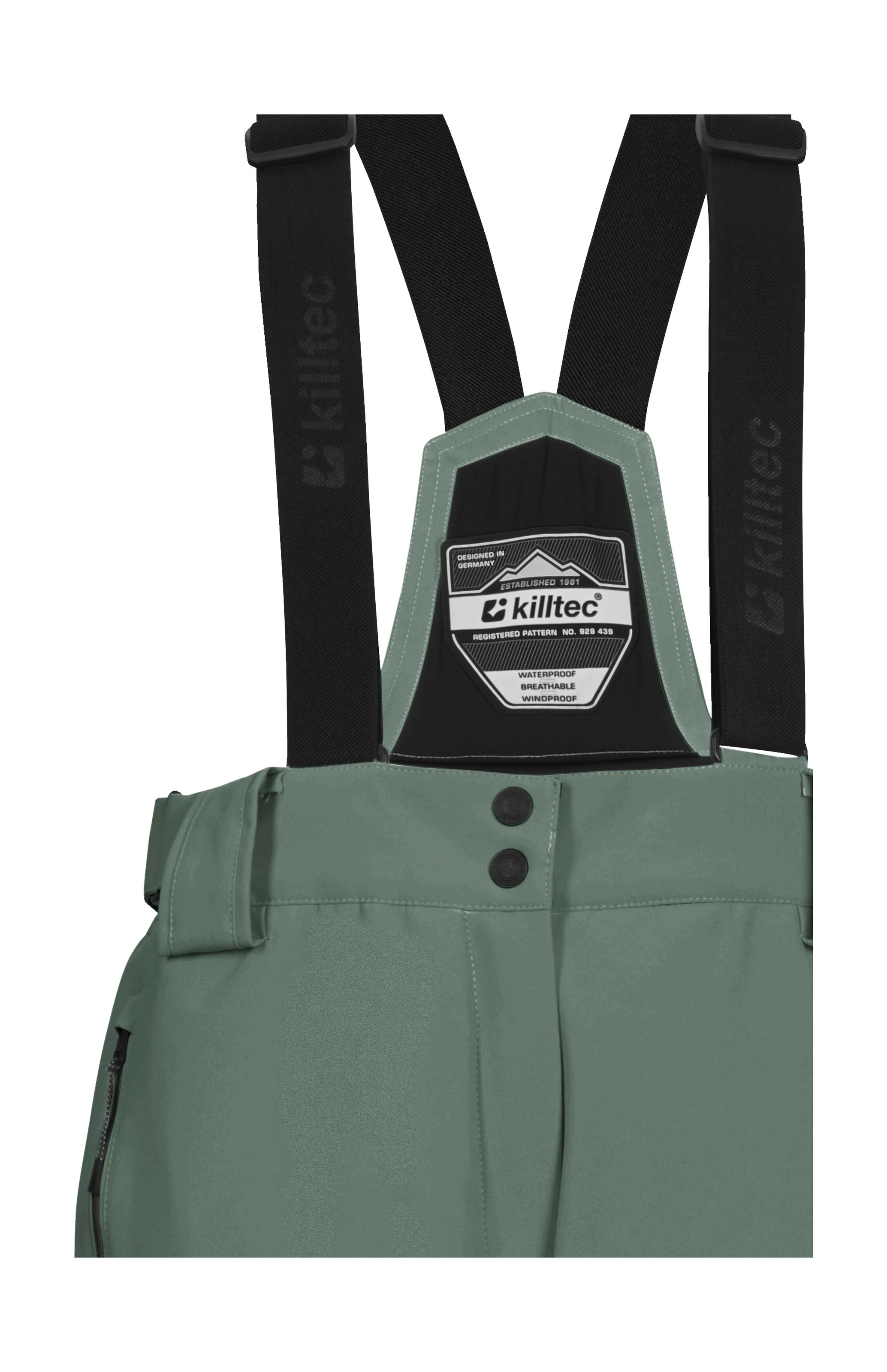Killtec Skihose »KSW 249 WMN SKI PNTS«, Wasser- und winddicht, abnehmbare Träger, verstellbare Taille