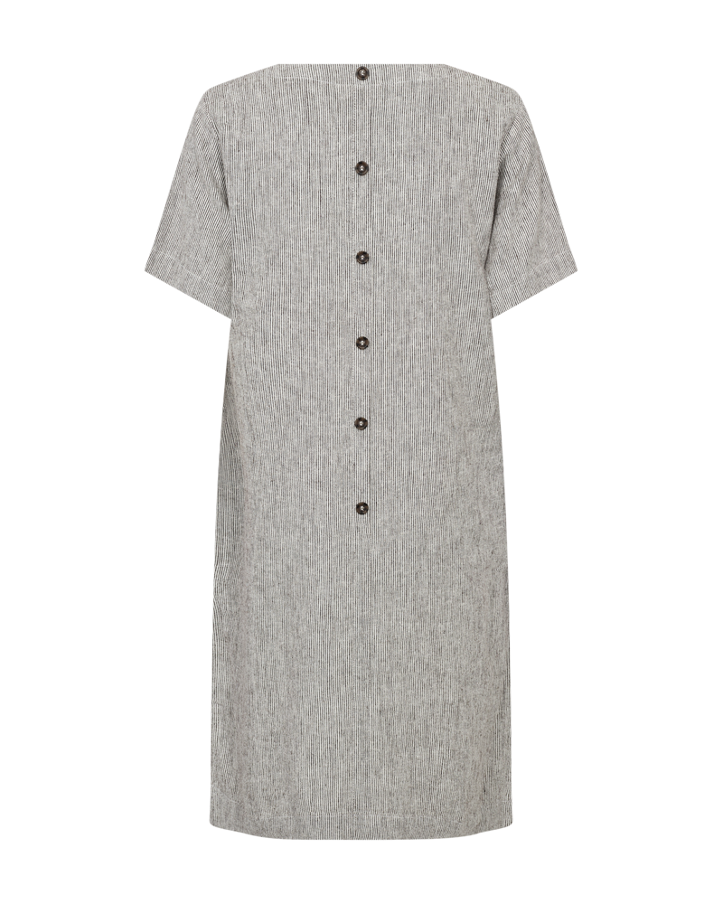 FREEQUENT Midikleid »FQLAVA-DRESS« gestreift, figurumspielend