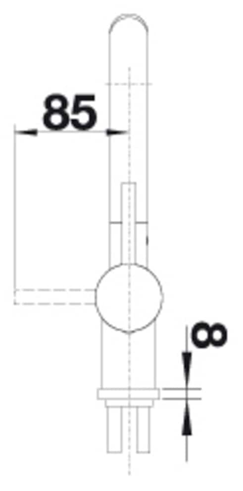 Blanco Einbaumülleimer »LINUS-S« Edelstahl massiv, PVD Steel, Hochdruck