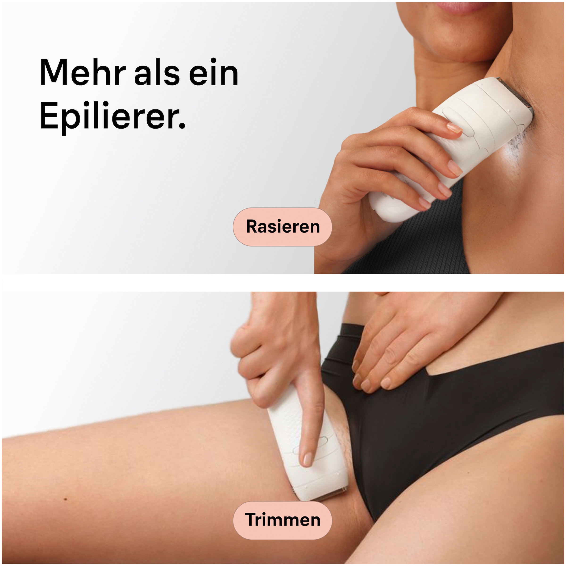 Braun Epilierer »Silk-épil 5 SE5-030« Wet & Dry, Einfache Haarentfernung, Rasieraufsatz und Trimmeraufsatz