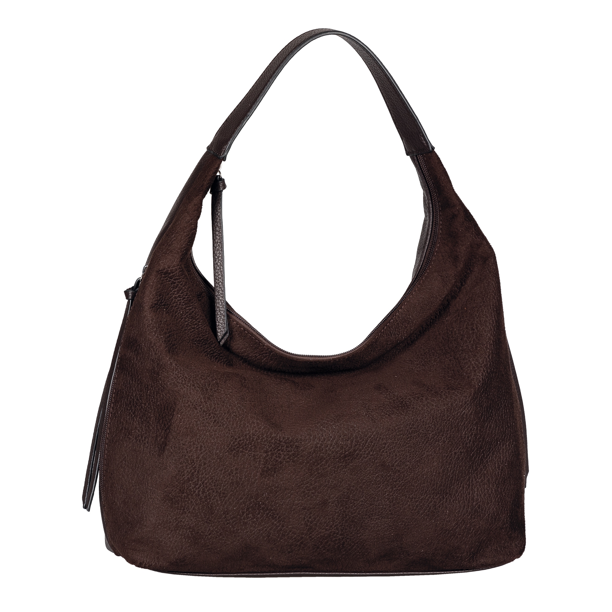 TOM TAILOR Hobo »Aiana« Damen Handtasche, mit Fransen-Reißverschluss