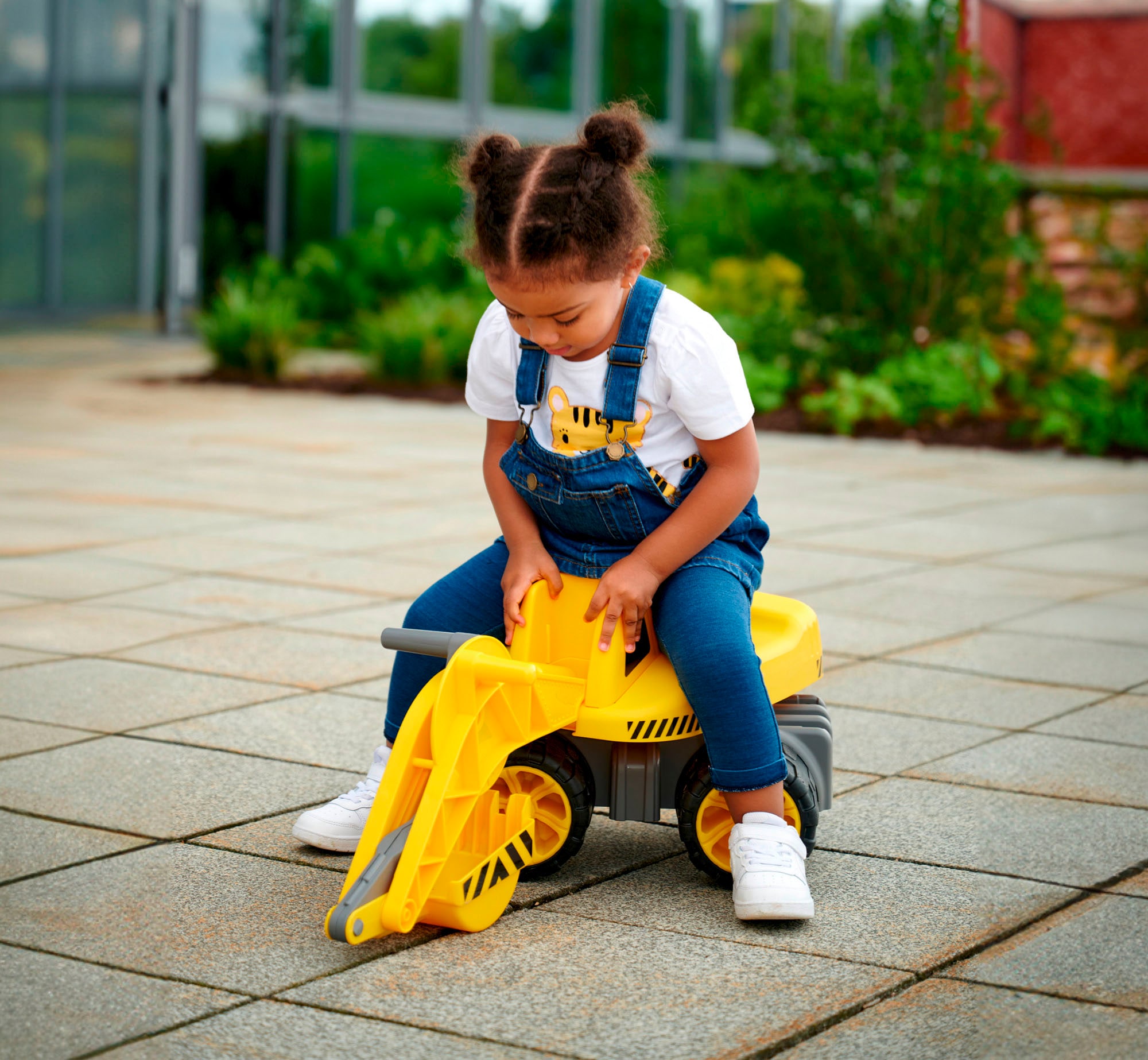 BIG Spielzeug-Bagger »BIG Power Worker Maxi Digger«, Aufsitz-Bagger, Made in Germany