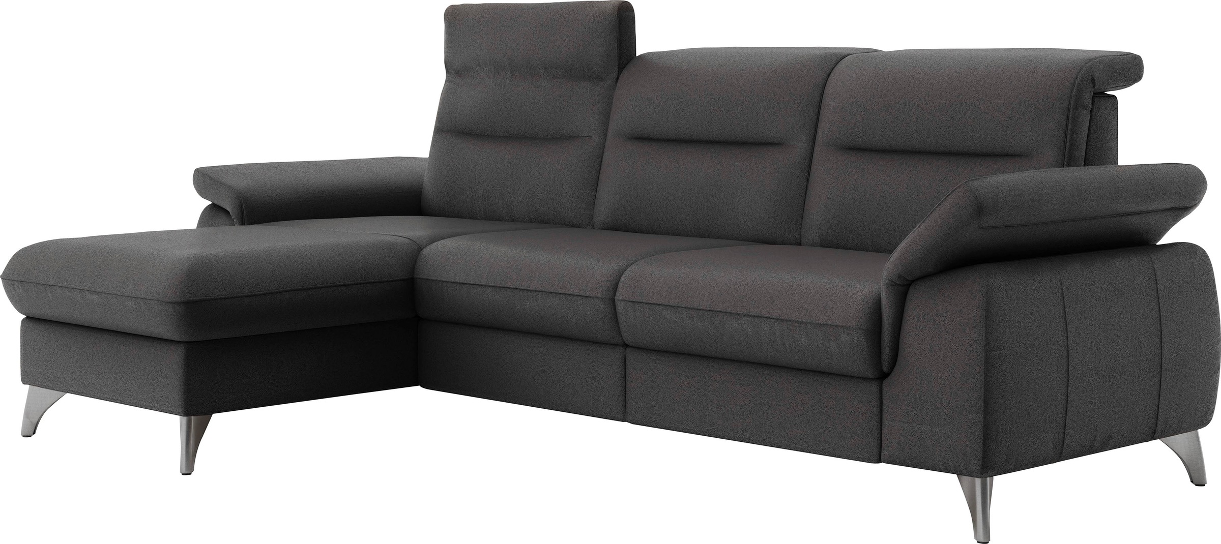sit&more Ecksofa »Astoria L-Form«, wahlweise mit motorischer Relaxfunktion