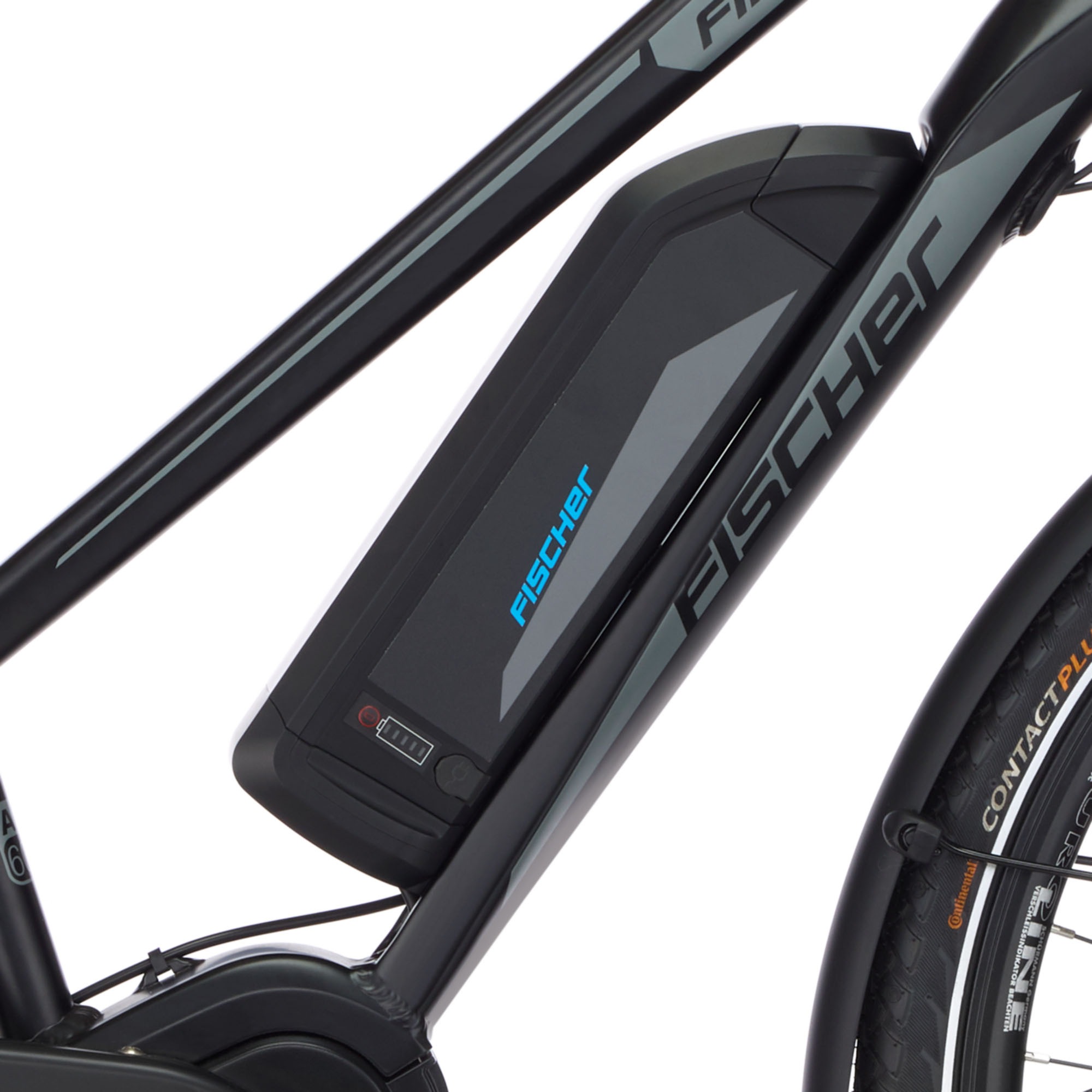 FISCHER Fahrrad E-Bike »VIATOR 1861.1 557«, 9 Gang, Shimano, XT, (mit Akku-Ladegerät-mit Werkzeug)