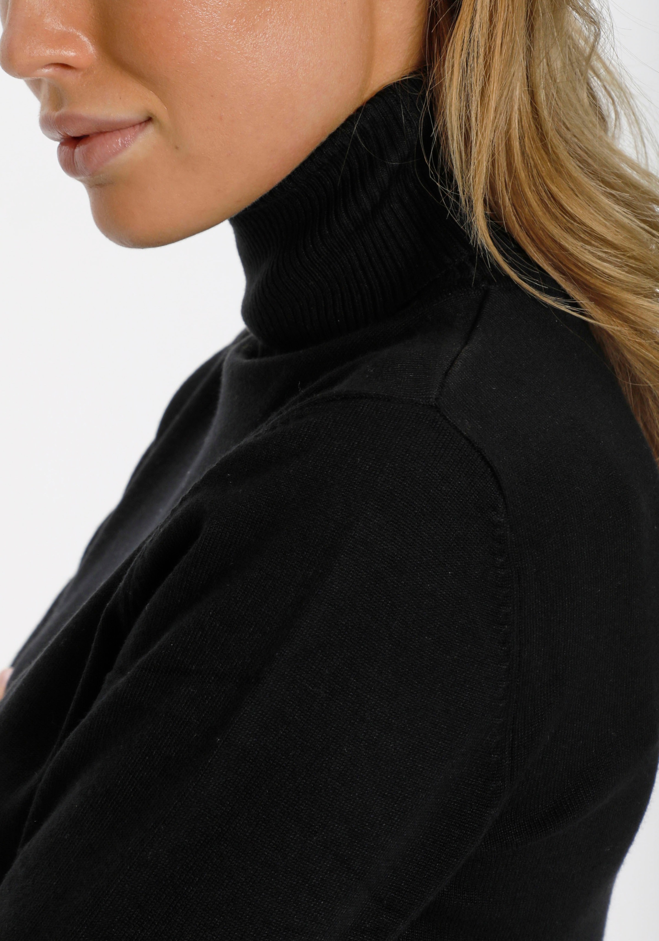 Saint Tropez Rollkragenpullover »J2046, MilaSZ Rollneck«