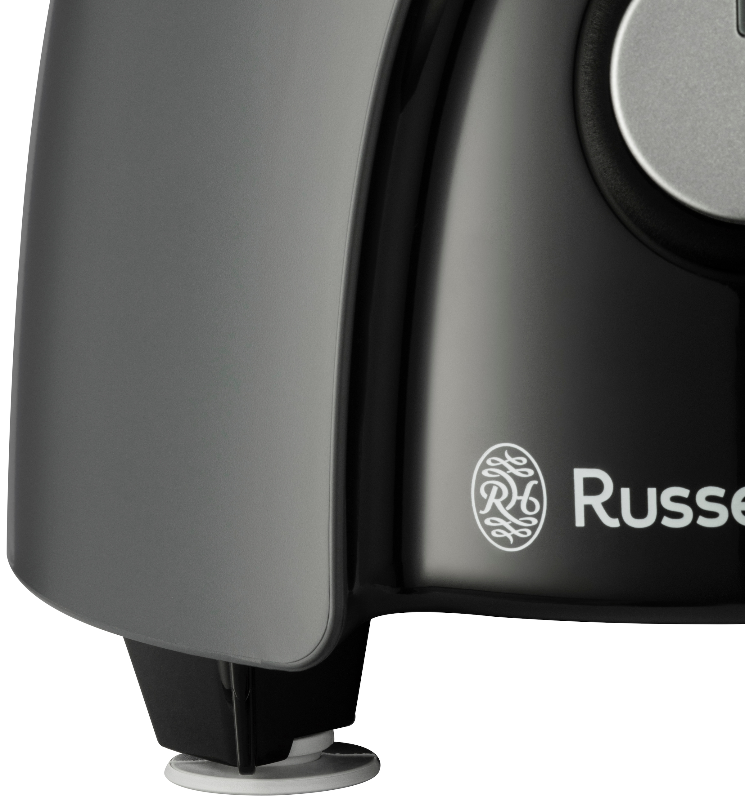 RUSSELL HOBBS Zerkleinerer »Matte Charcoal Food Processor 27111-56, 2,3 Liter Glasbehälter,«, 600 W, spülmaschinengeeignetes Zubehör