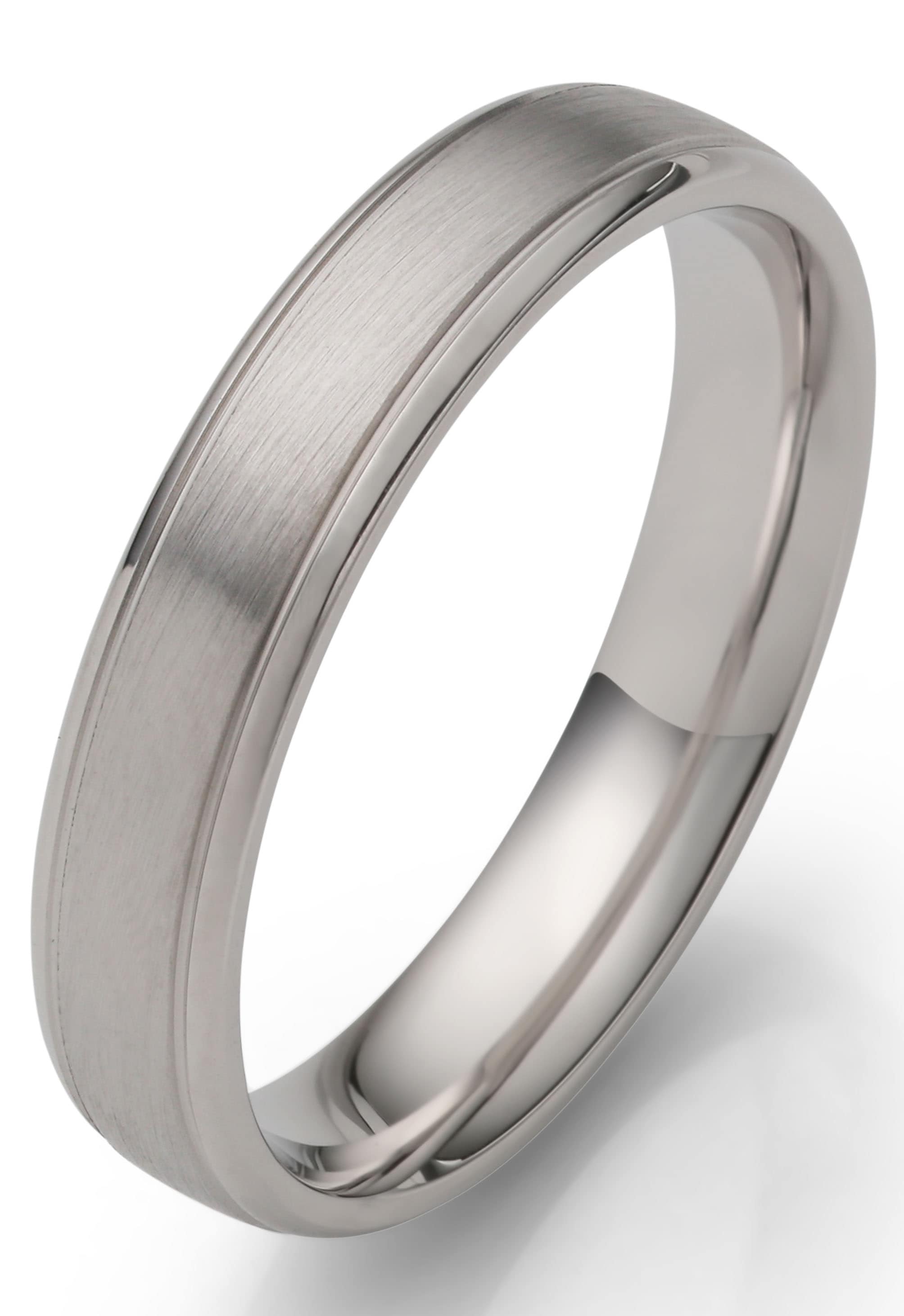 Firetti Trauring »Schmuck Geschenk Hochzeit Ehering "LIEBE"«, Made in Germany - wahlweise mit oder ohne Zirkonia (synth.)