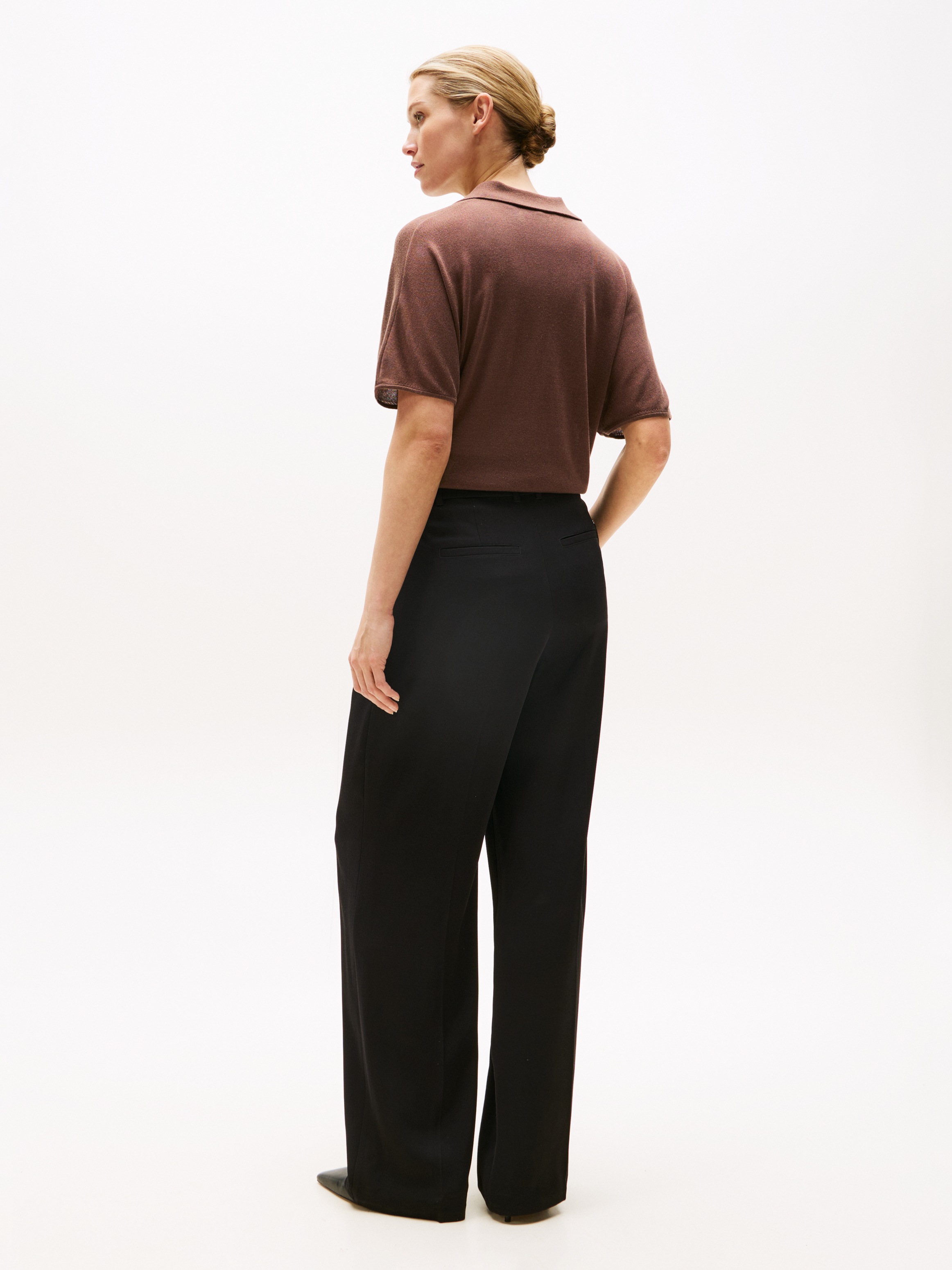 Tommy Hilfiger Webhose »VIS TWILL RLXD STRAIGHT PANTS«