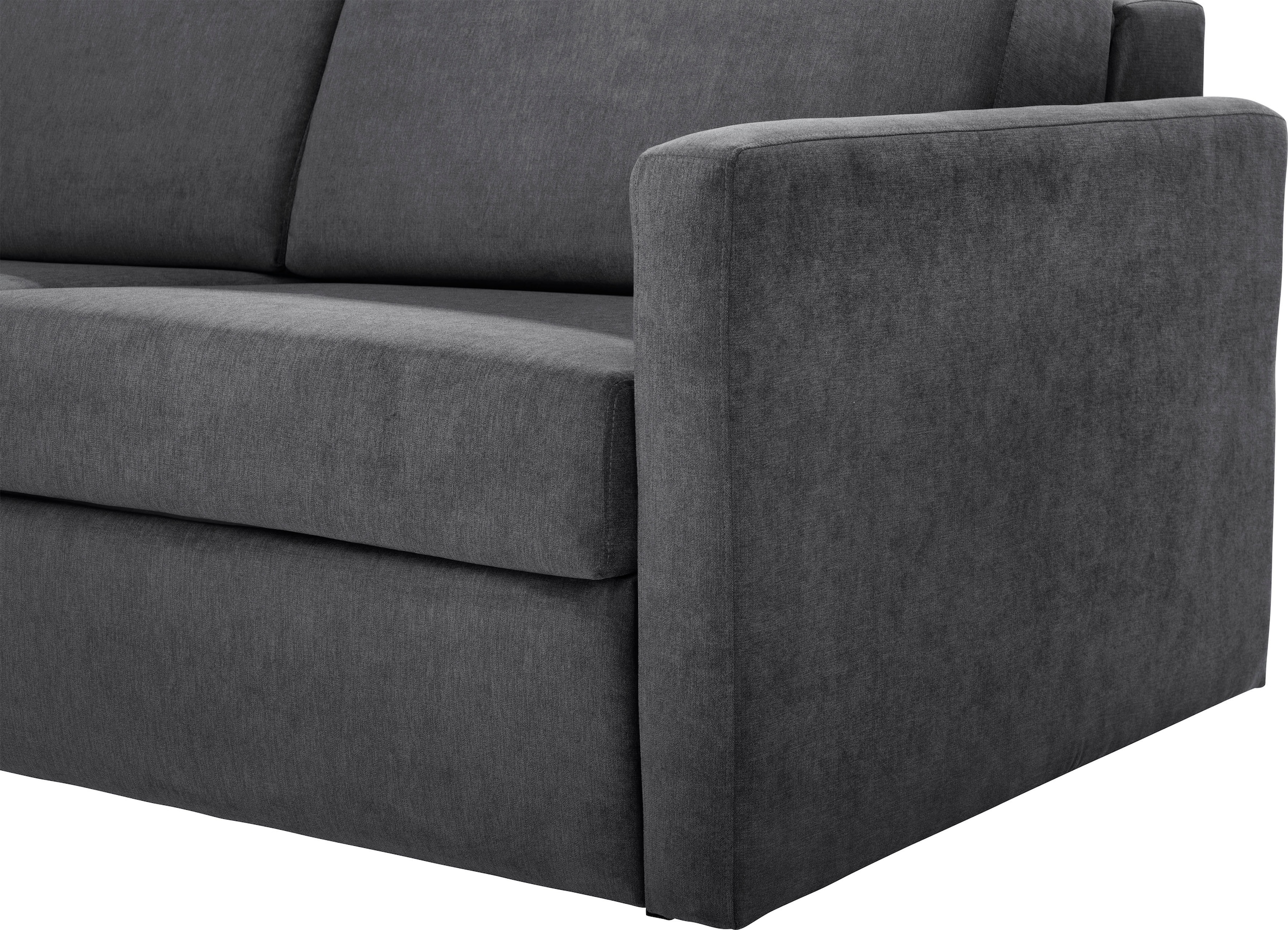 Places of Style Schlafsofa »Goldpoint 162 cm, Dauerschläfer, Liegefläche 120/200cm,«, 2-Sitzer mit Bettfunktion, Bonell-Federkernmatratze