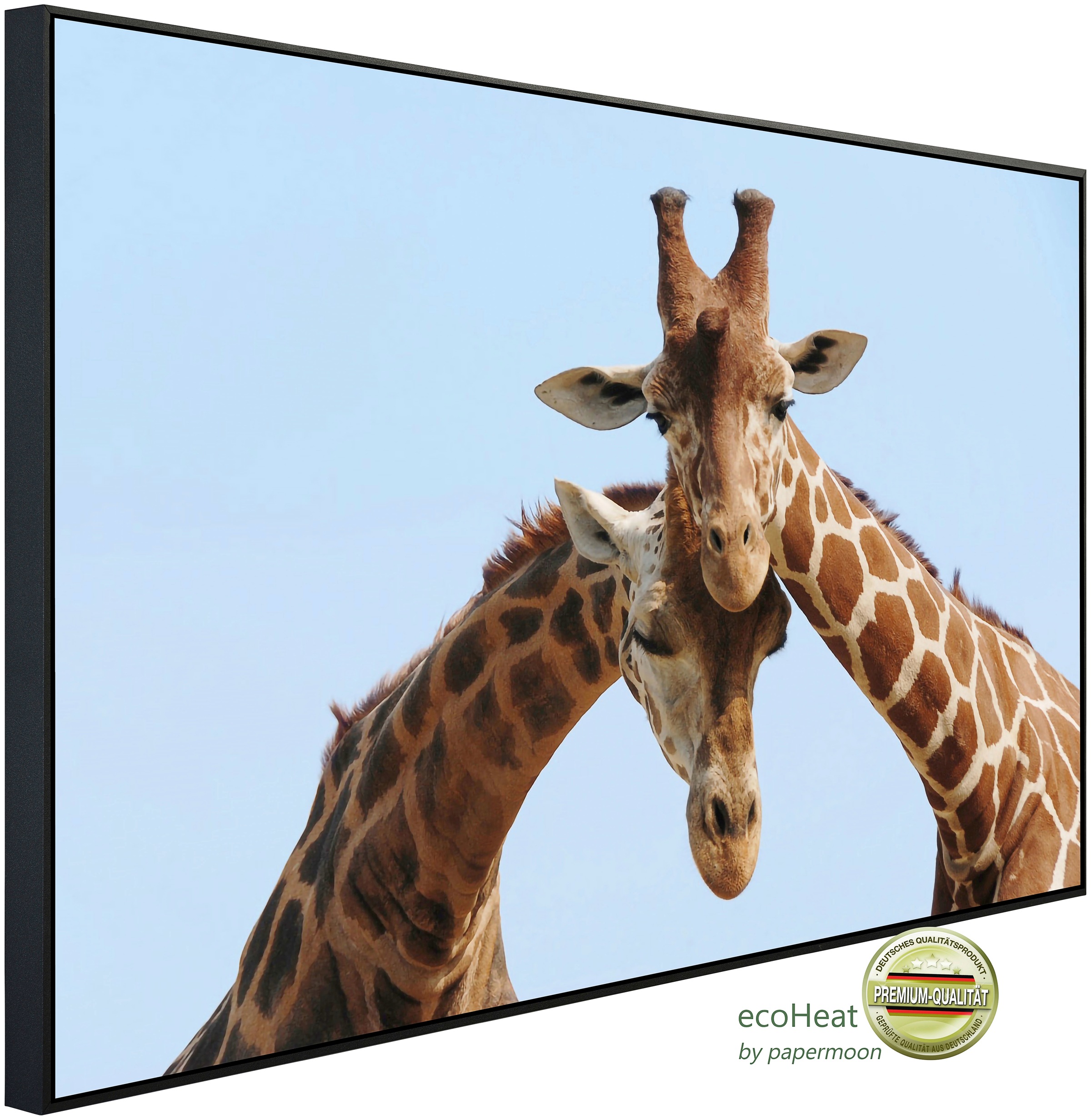 Papermoon Infrarotheizung »Verliebte Giraffen«, sehr angenehme Strahlungswä günstig online kaufen