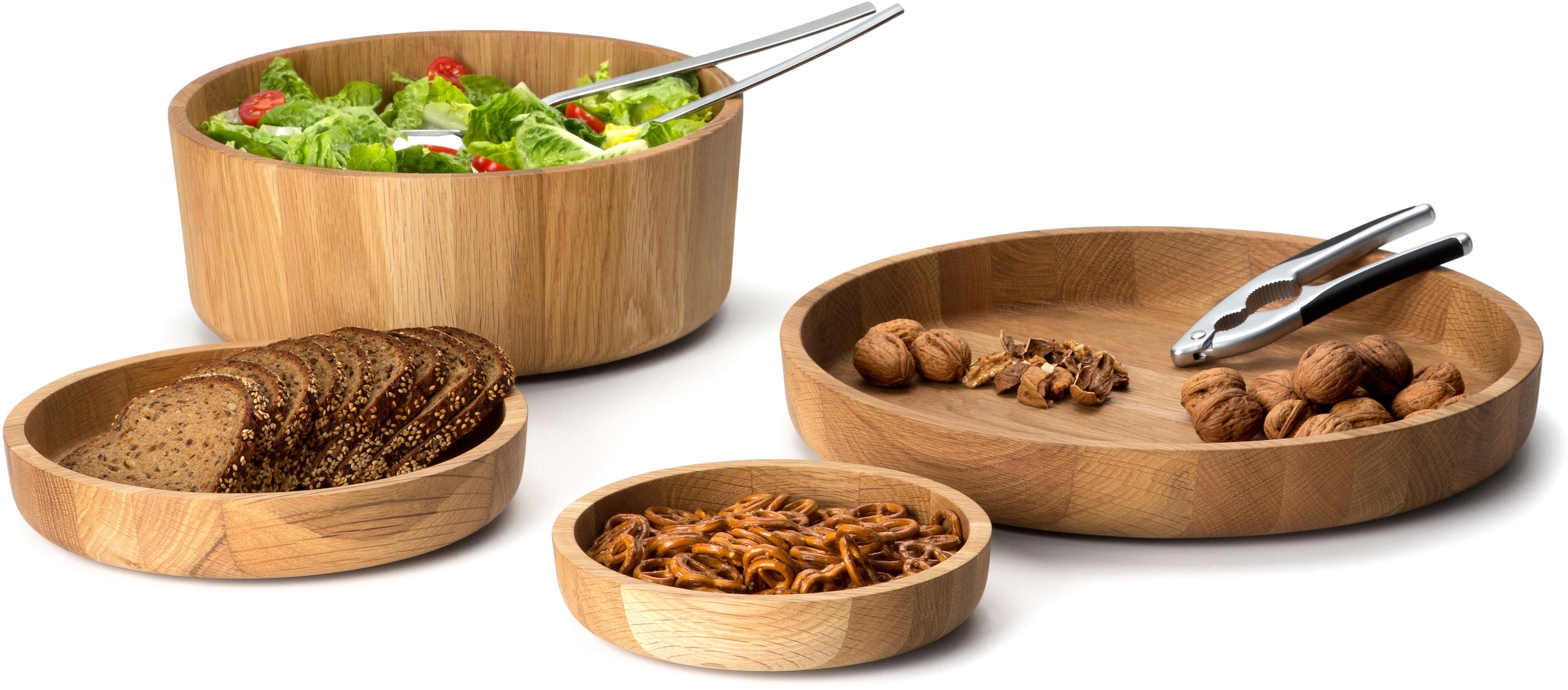 Continenta Schale »Eiche« 1 Stk. aus Holzwerkstoff Eichenholz