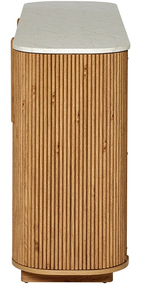 Jahnke Sideboard »STRING SB 160«, (1 St.), Sideboard, 4-türig, Marmor-Look, Breite 159,5 cm
