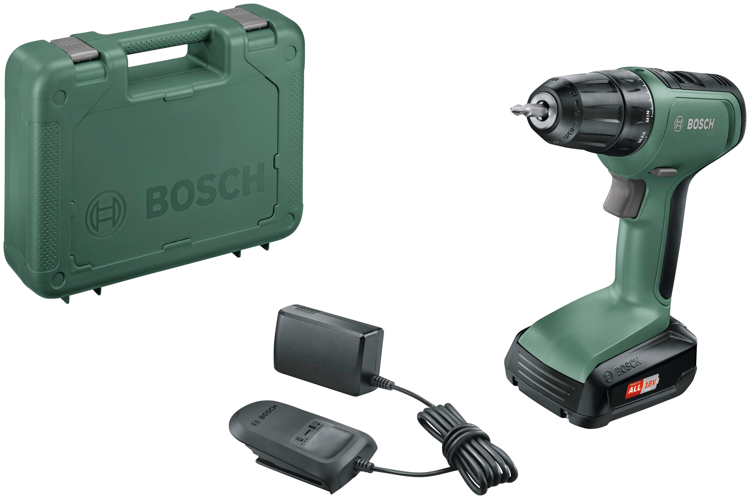 Bosch Home & Garden Akku-Bohrschrauber »UniversalDrill 18«, (Set), inklusive Akku und... kaufen