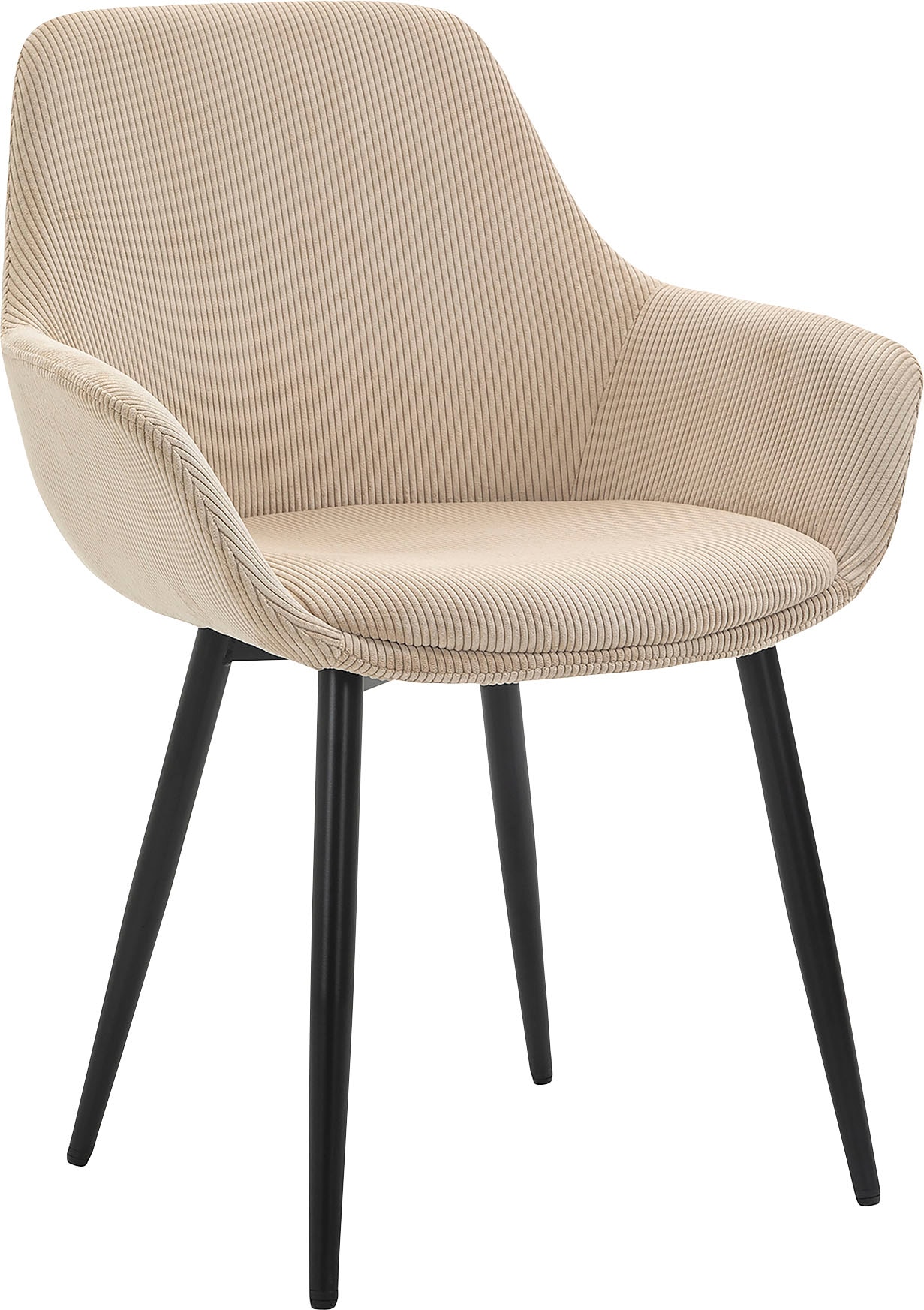 SalesFever Armlehnstuhl »Komfortabler Esszimmerstuhl im zeitlosen Design« ( günstig online kaufen