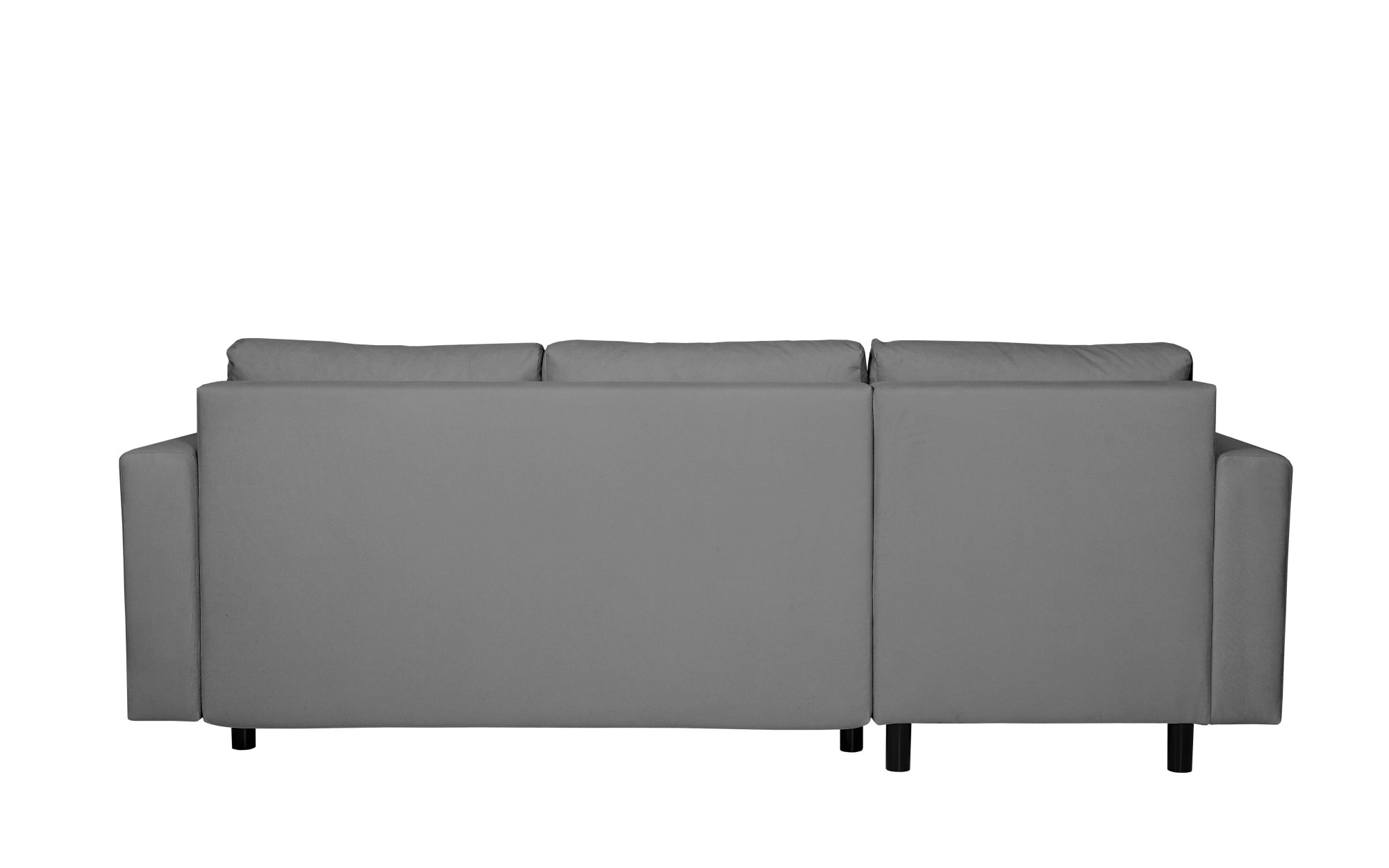 INOSIGN Ecksofa »GLENOE Schlafsofa mit Bettkasten, Recamiere beidseitig montierbar«, L-Form, Maße B/T/H: 230/135/84,5 cm, Velvet & Struktur weich