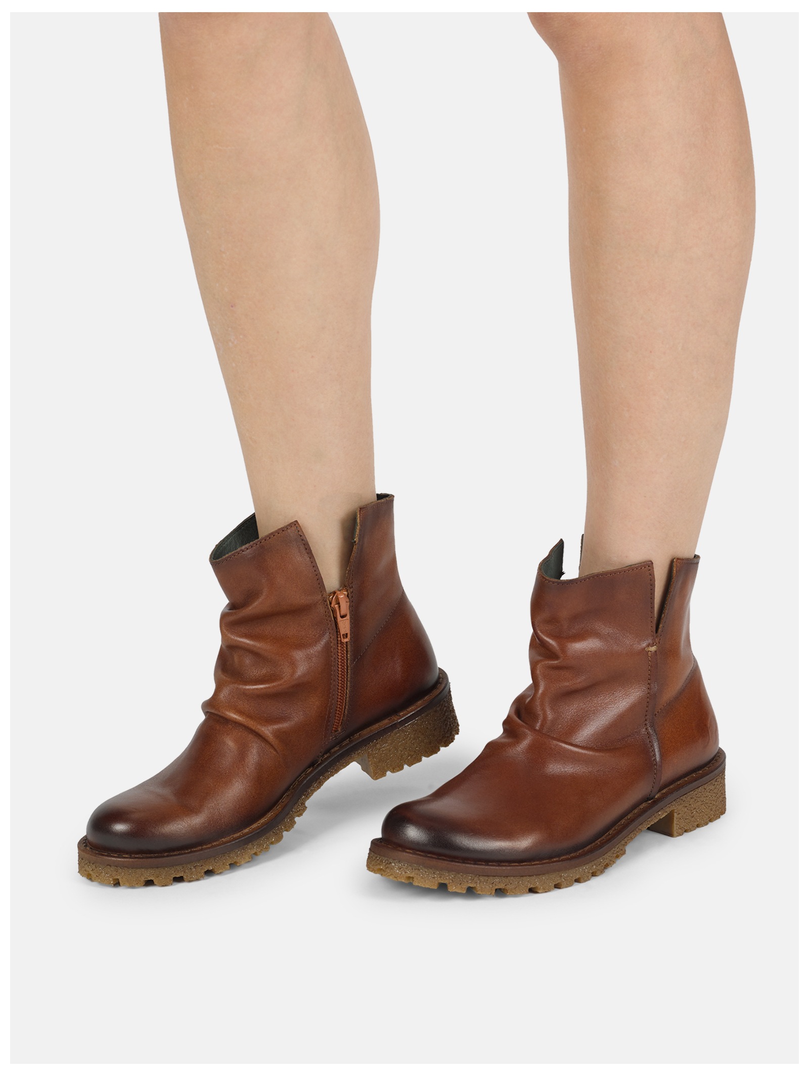 Felmini Bikerboots »Felmini Stiefelette Leder«