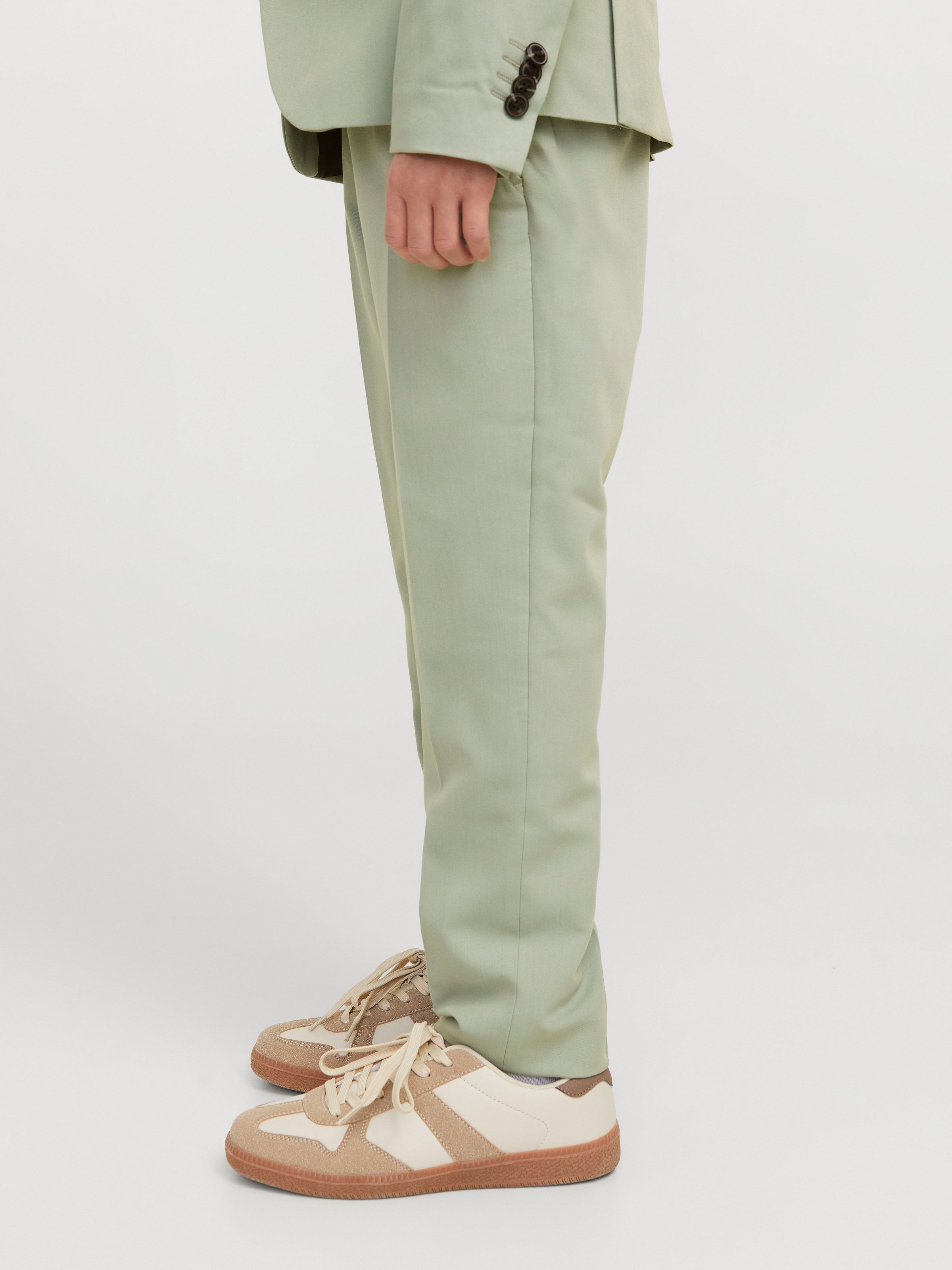 Jack & Jones Junior Anzughose »JPRSOLAR elastisch, pflegeleicht, komfortabel«, unifarben, modisch, slim fit, Web