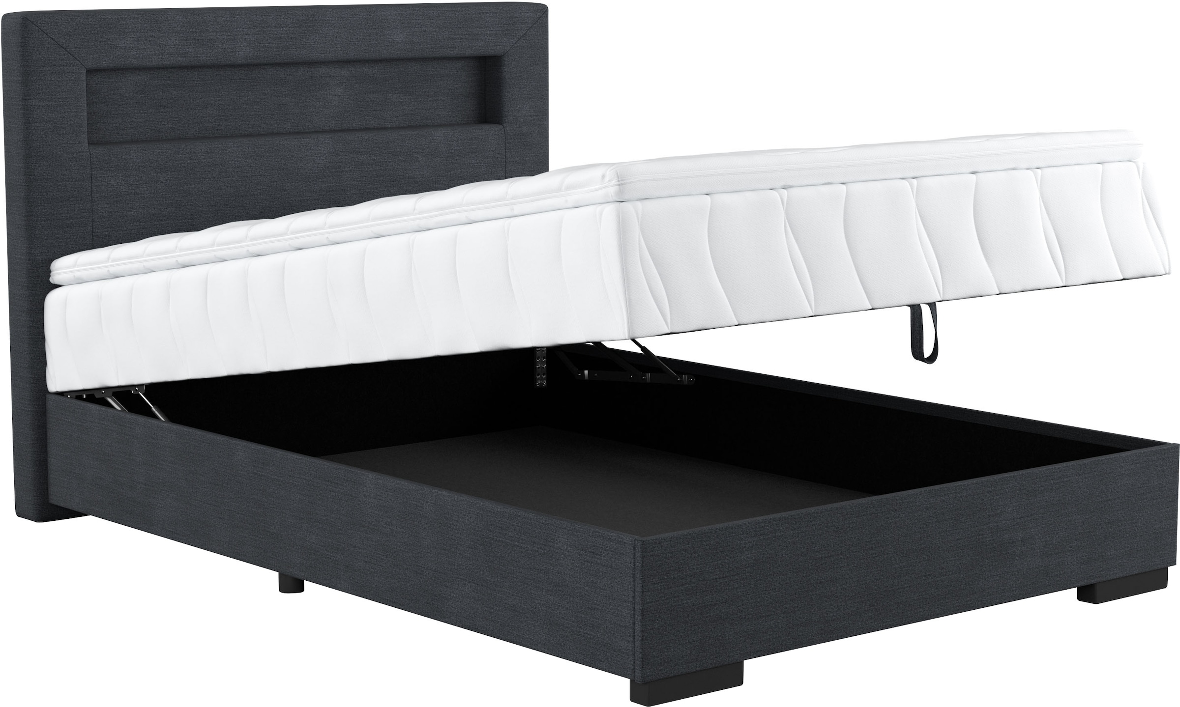 COTTA Boxbett »Kelly«, ausgestattet mit LED-Licht, inkl. Bettkasten