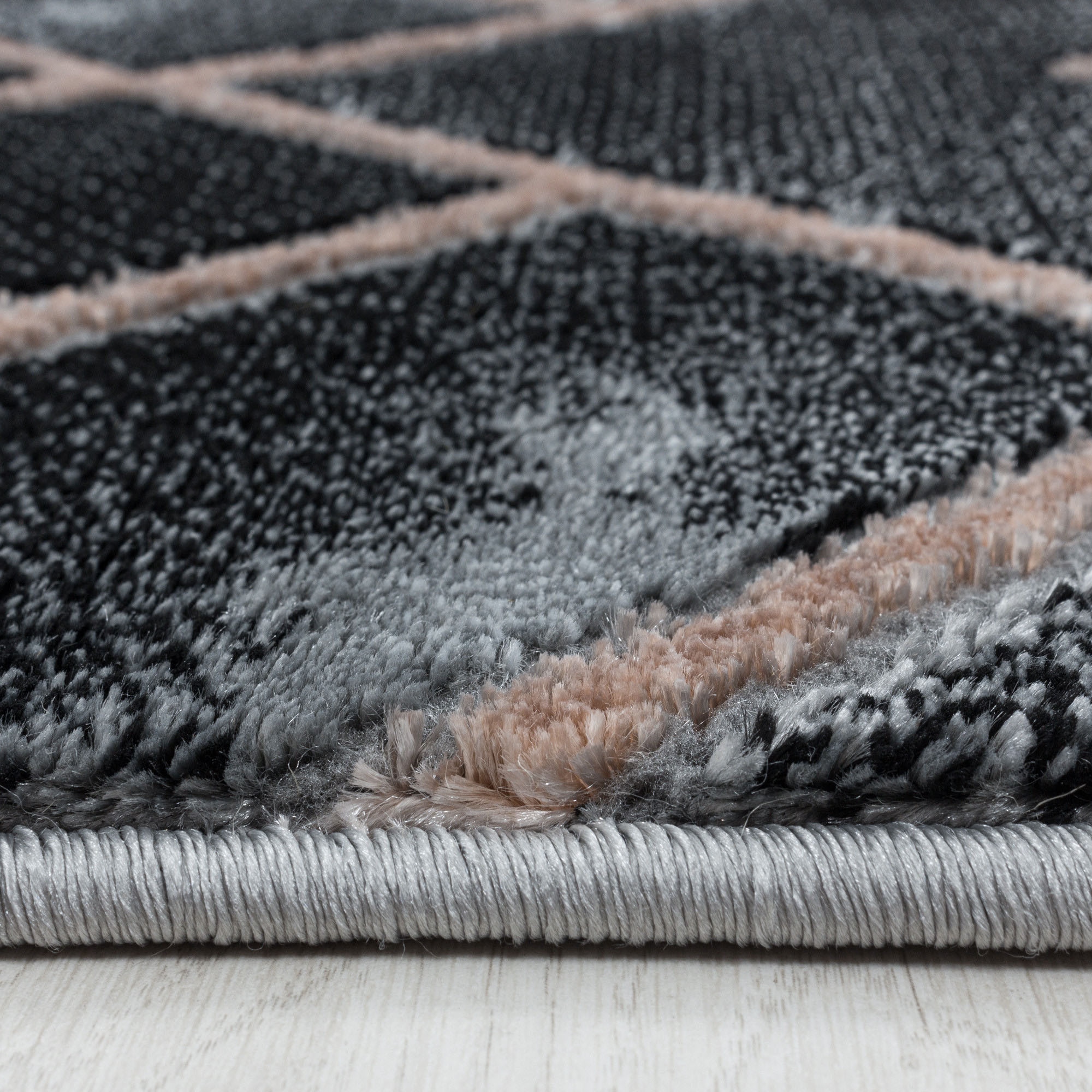 Ayyildiz Teppiche Teppich »NAXOS 3814«, rechteckig, 12 mm Höhe, Läufer, Wohnzimmer