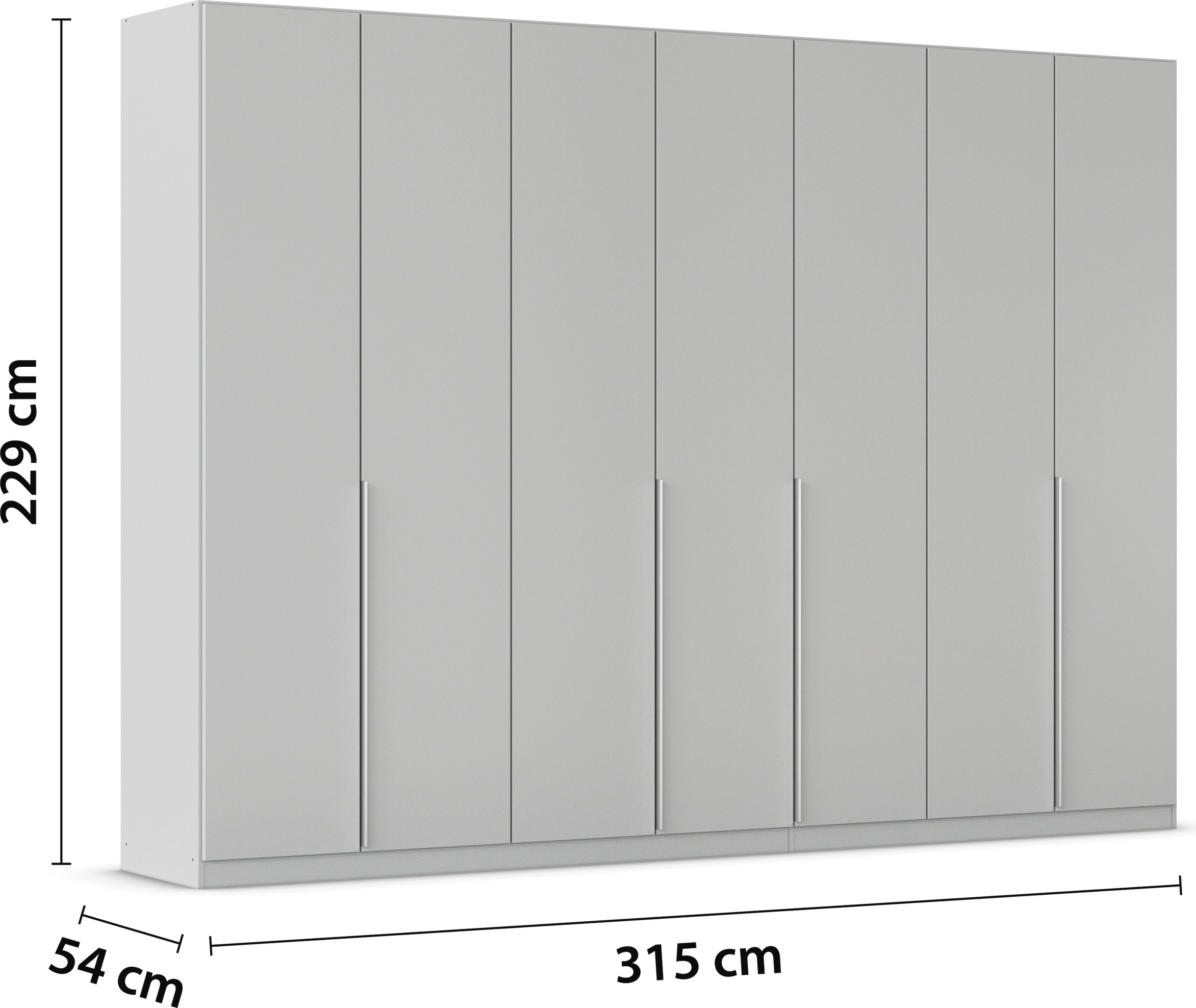 rauch Drehtürenschrank »Kleiderschrank Schrank Garderobe AGORDO mit Dekor- oder Hochglanzfront«, durchdachte Innenausstattung, in 6 Breiten und 2 Höhen MADE IN GERMANY