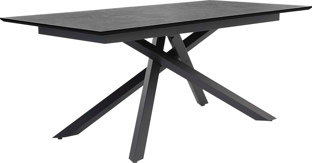 Jockenhöfer Gruppe Esstisch »Silas«, in 180x90 cm, Tischplatte in anthrazit günstig online kaufen