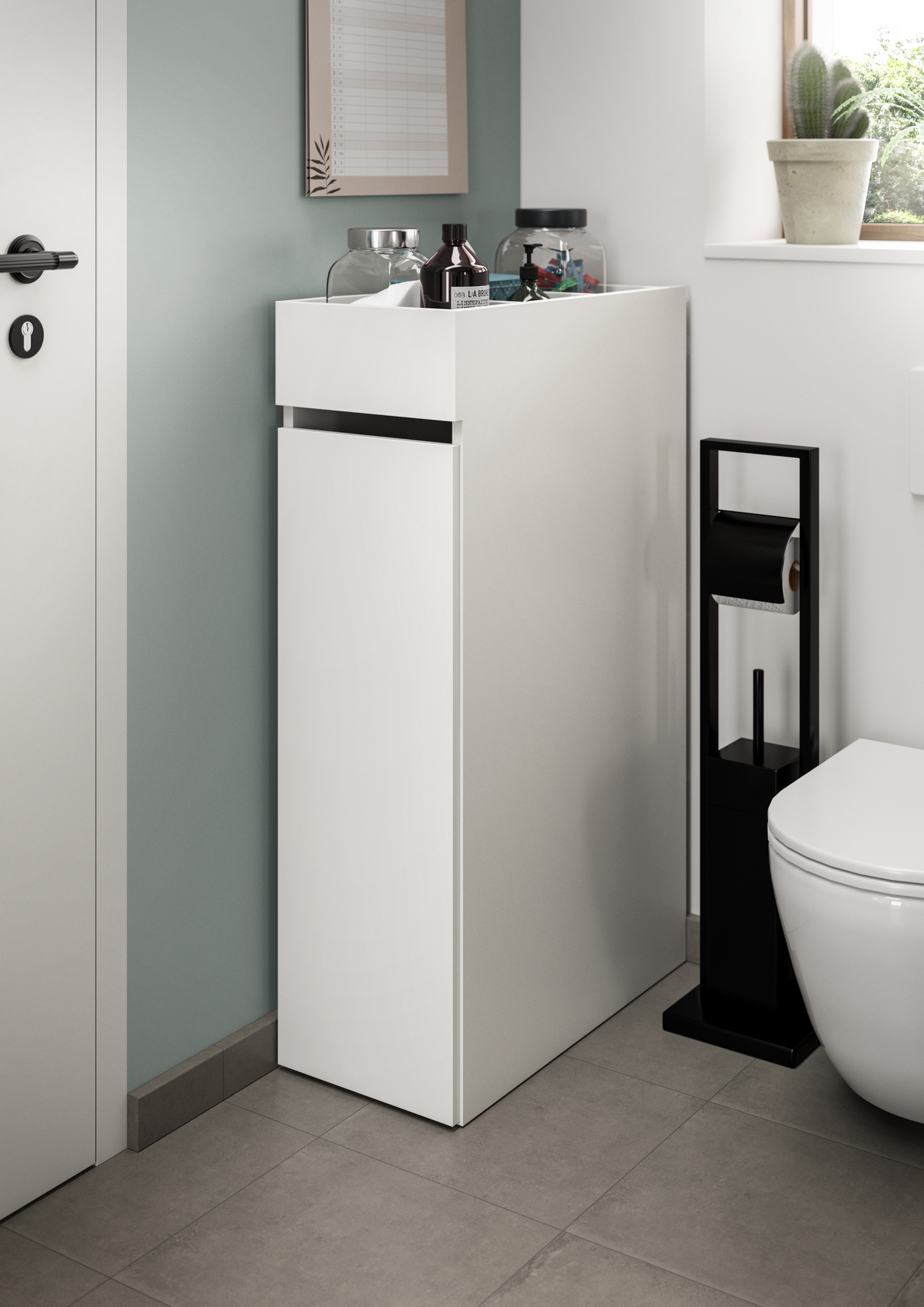 welltime Standregal »Falas, Höhe 101cm, Apothekerauszug mit 3 Fächern,3 off günstig online kaufen